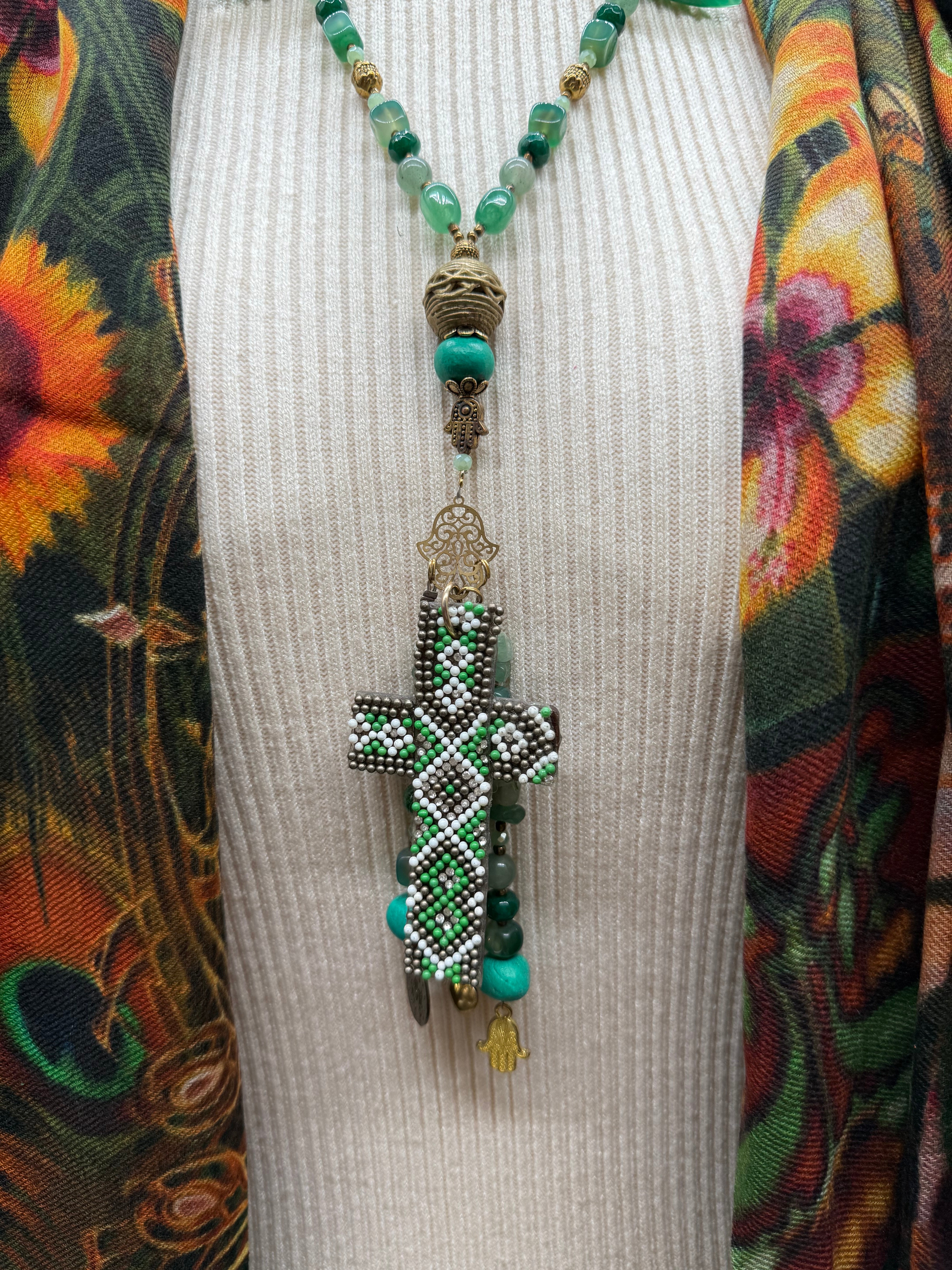 Sautoir T’as vu la Vierge!?