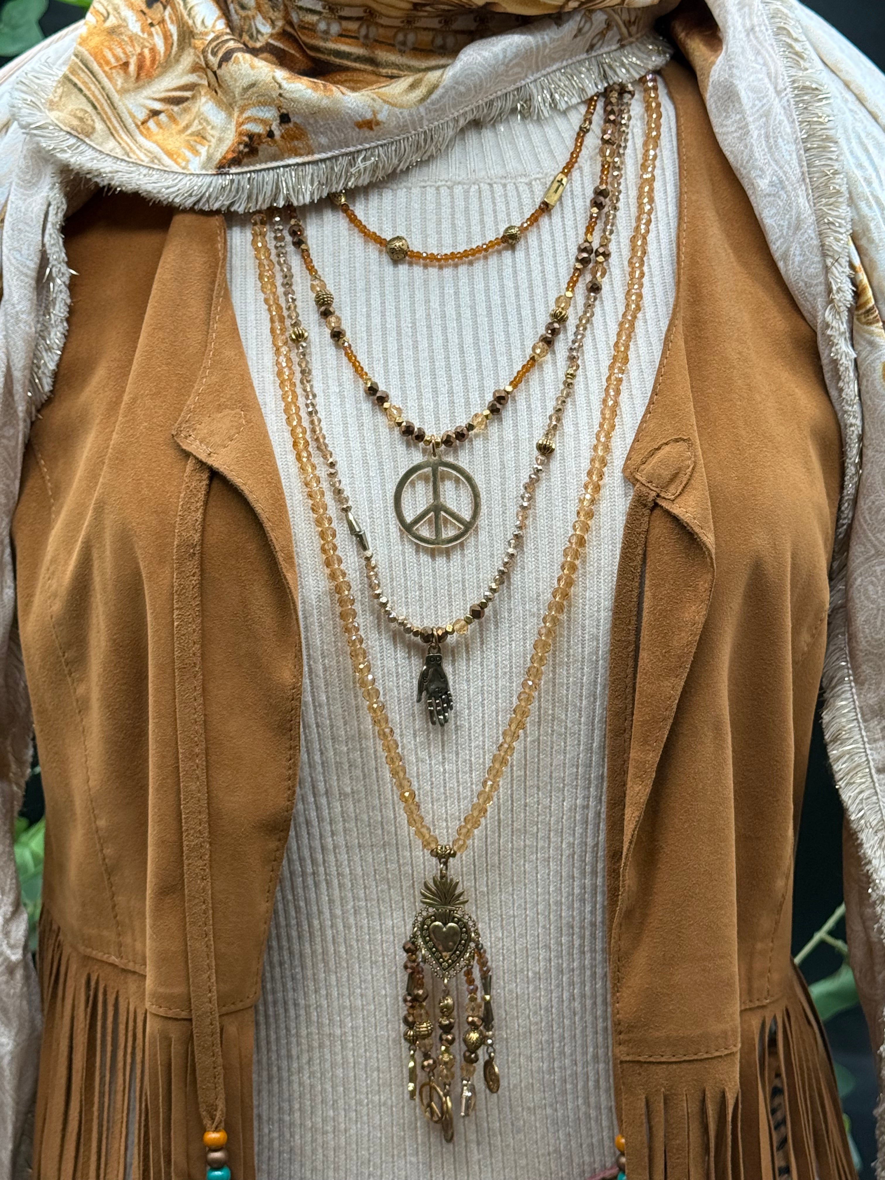 Sautoir T’as vu la Vierge!?