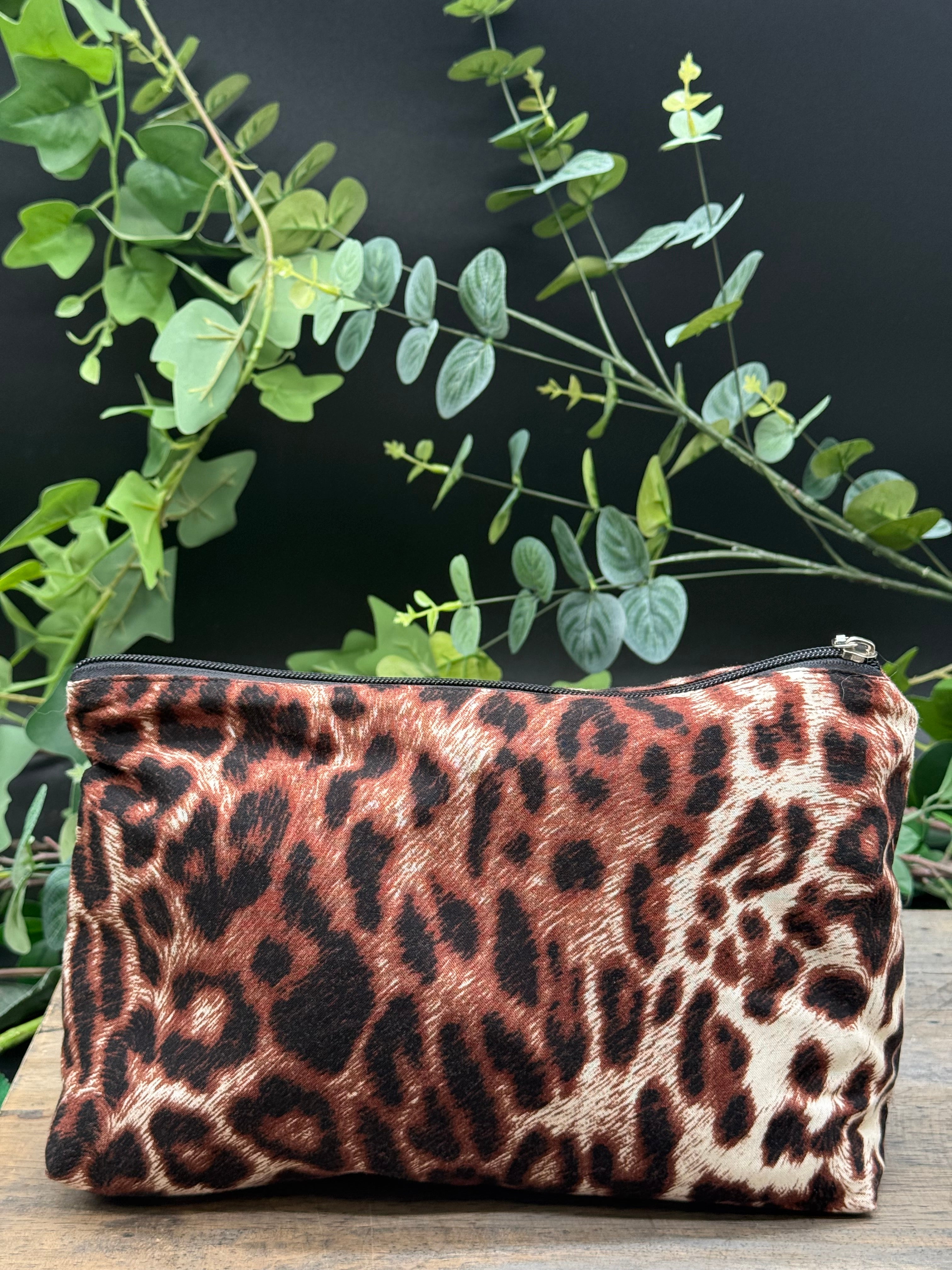 Pochette Léopard Fleur de Pirate