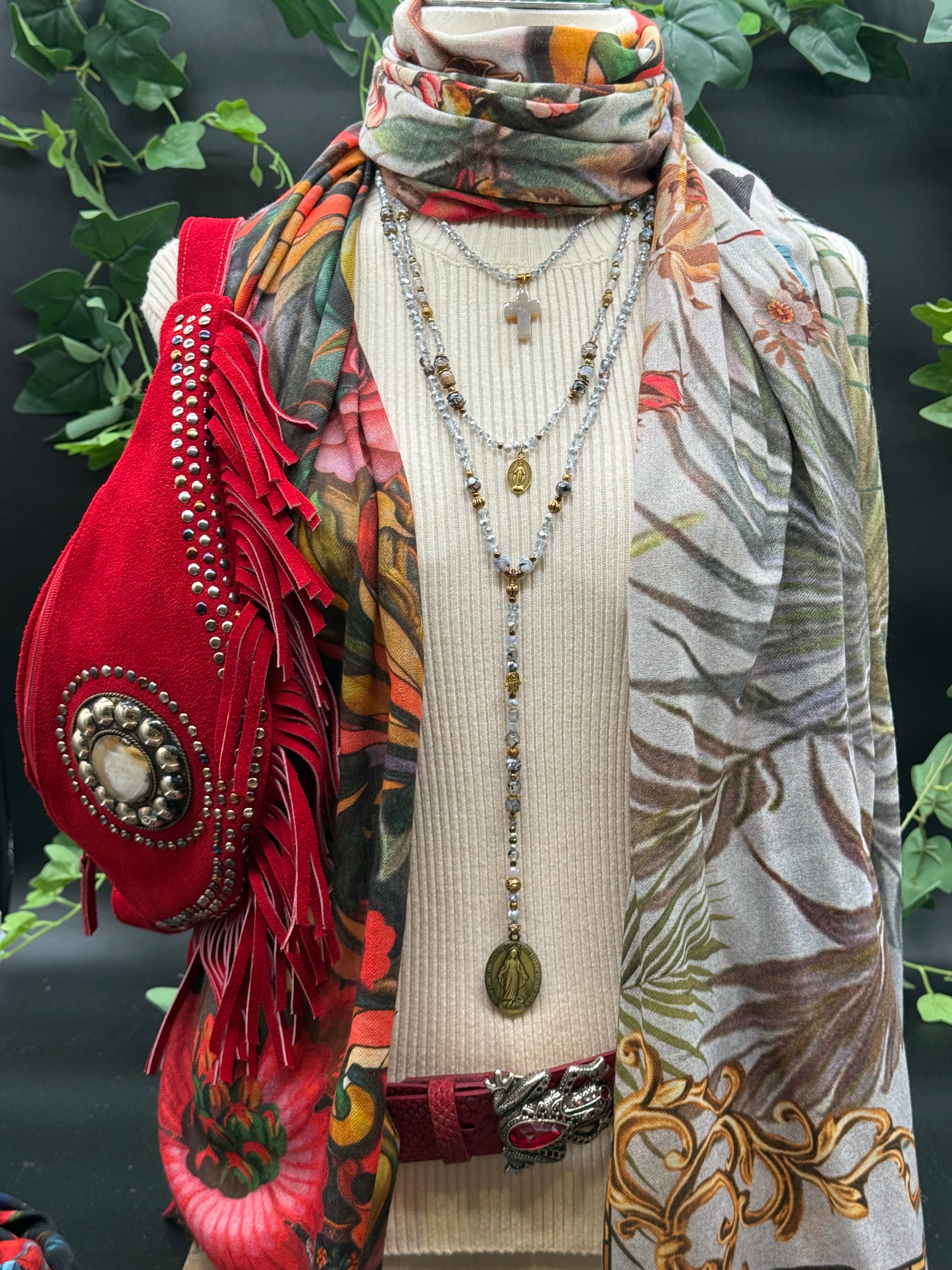 Sautoir T’as vu la Vierge!?