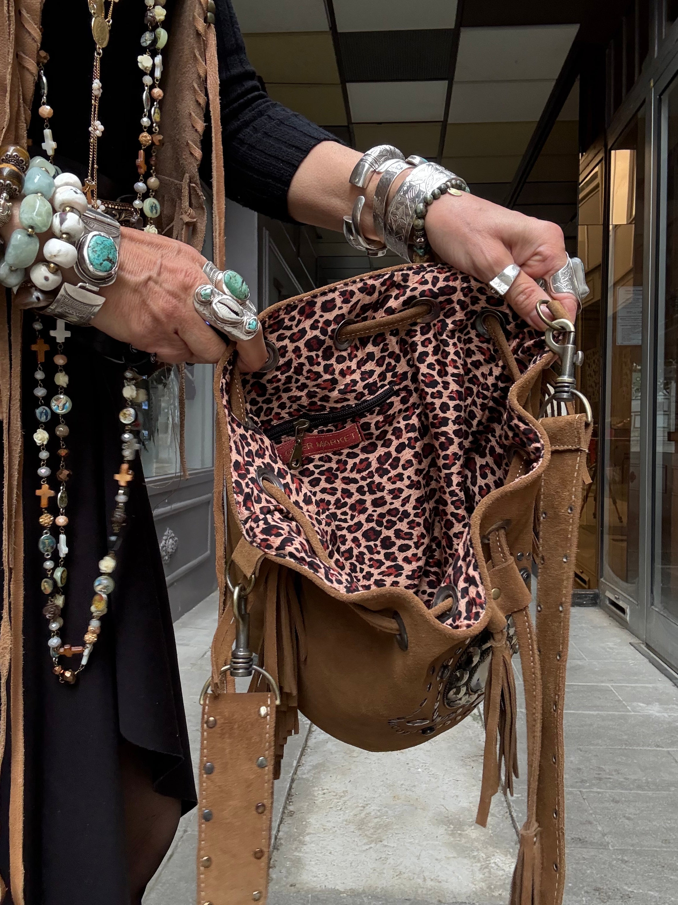 Sac seau Flower Market