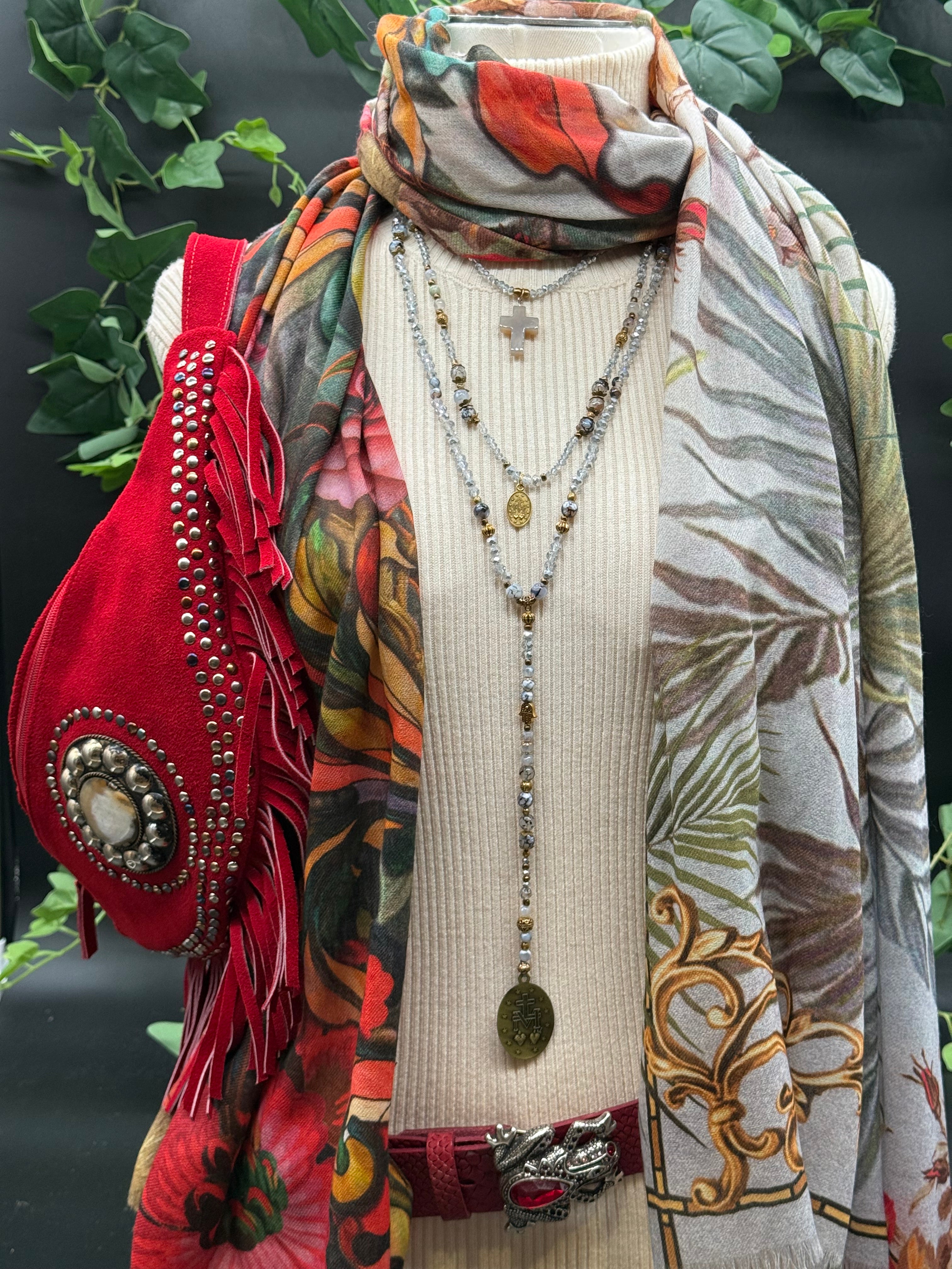 Sautoir T’as vu la Vierge!?