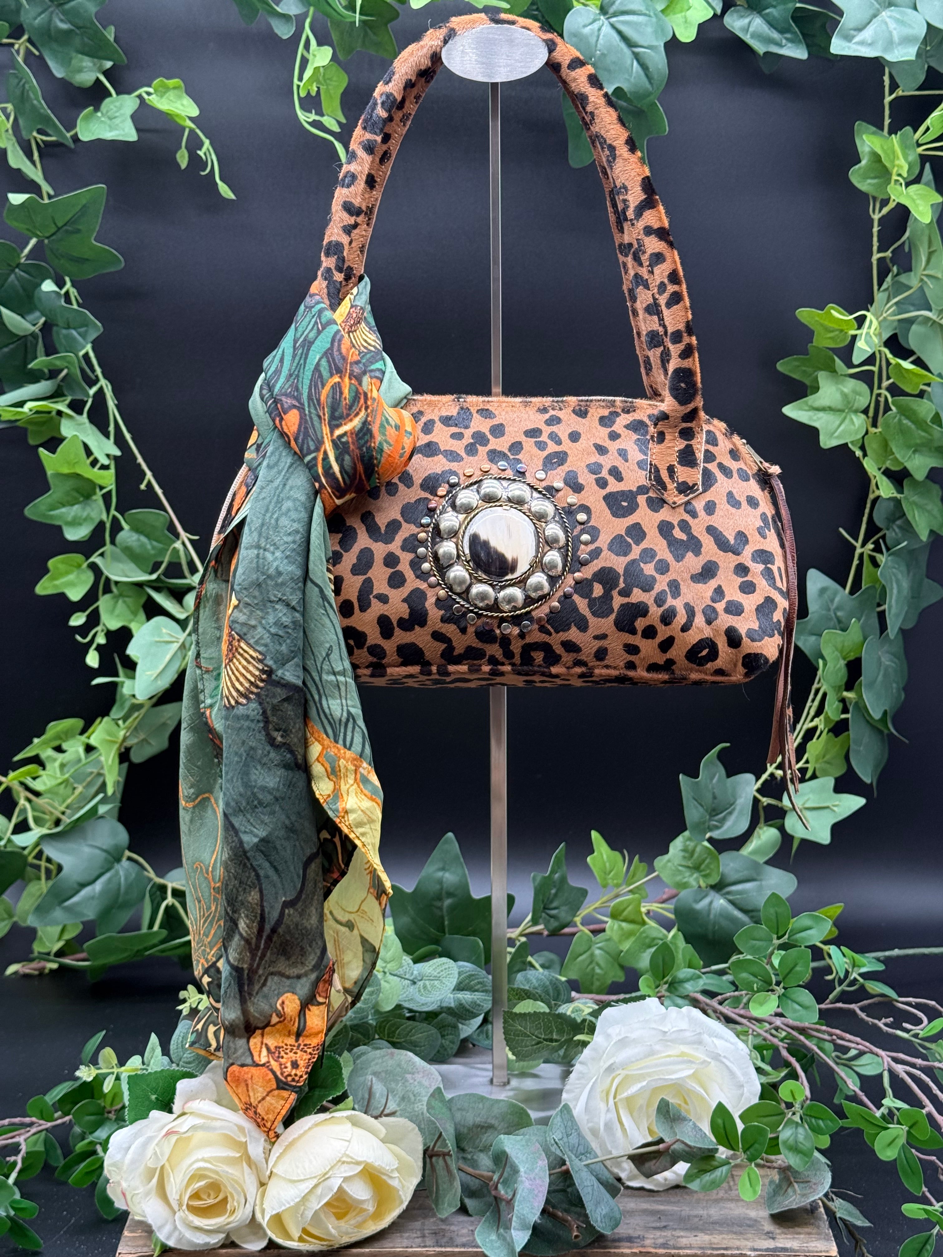 Sac Lola K Léopard Flower Market