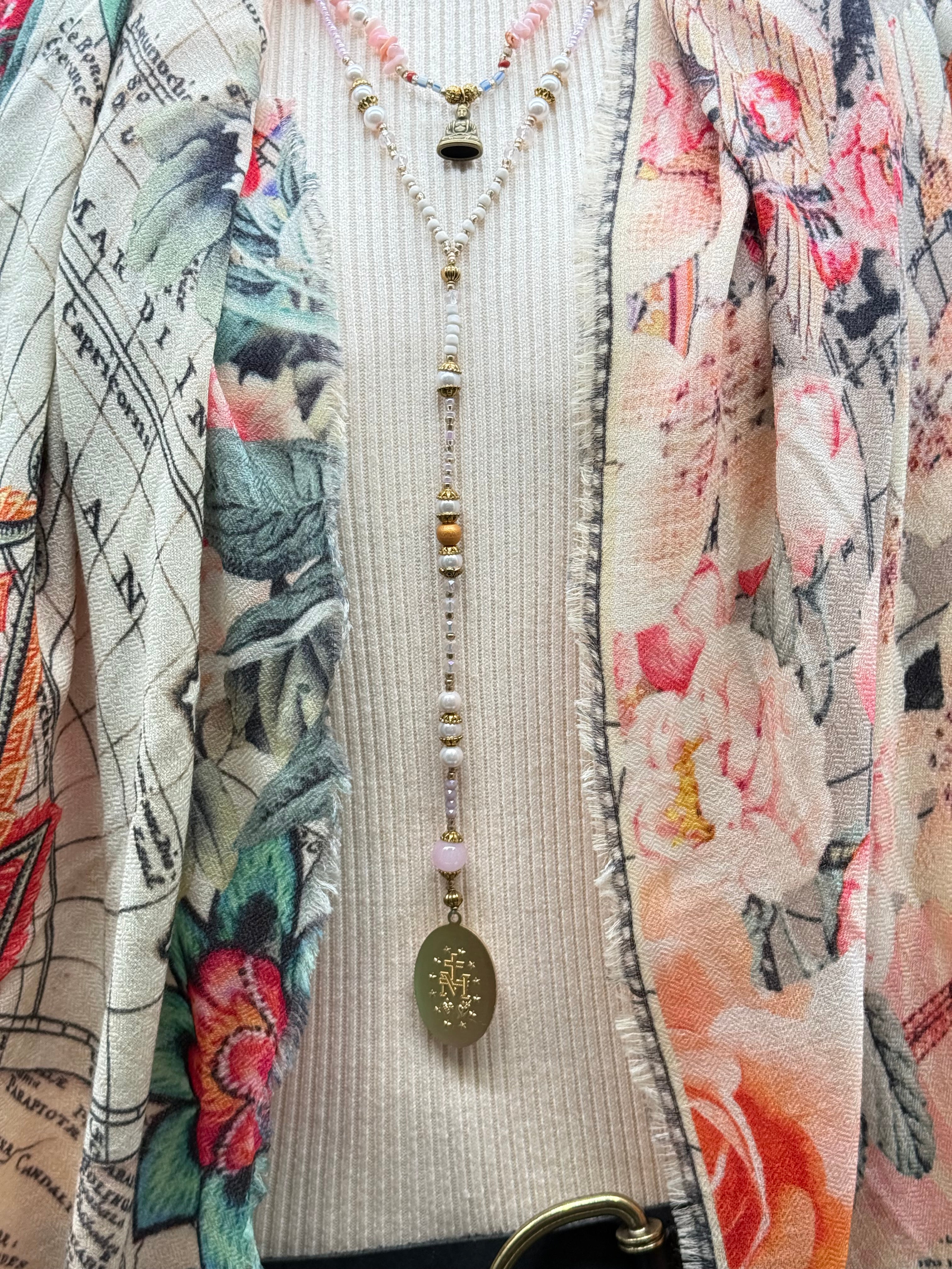 Sautoir T’as vu la Vierge!?