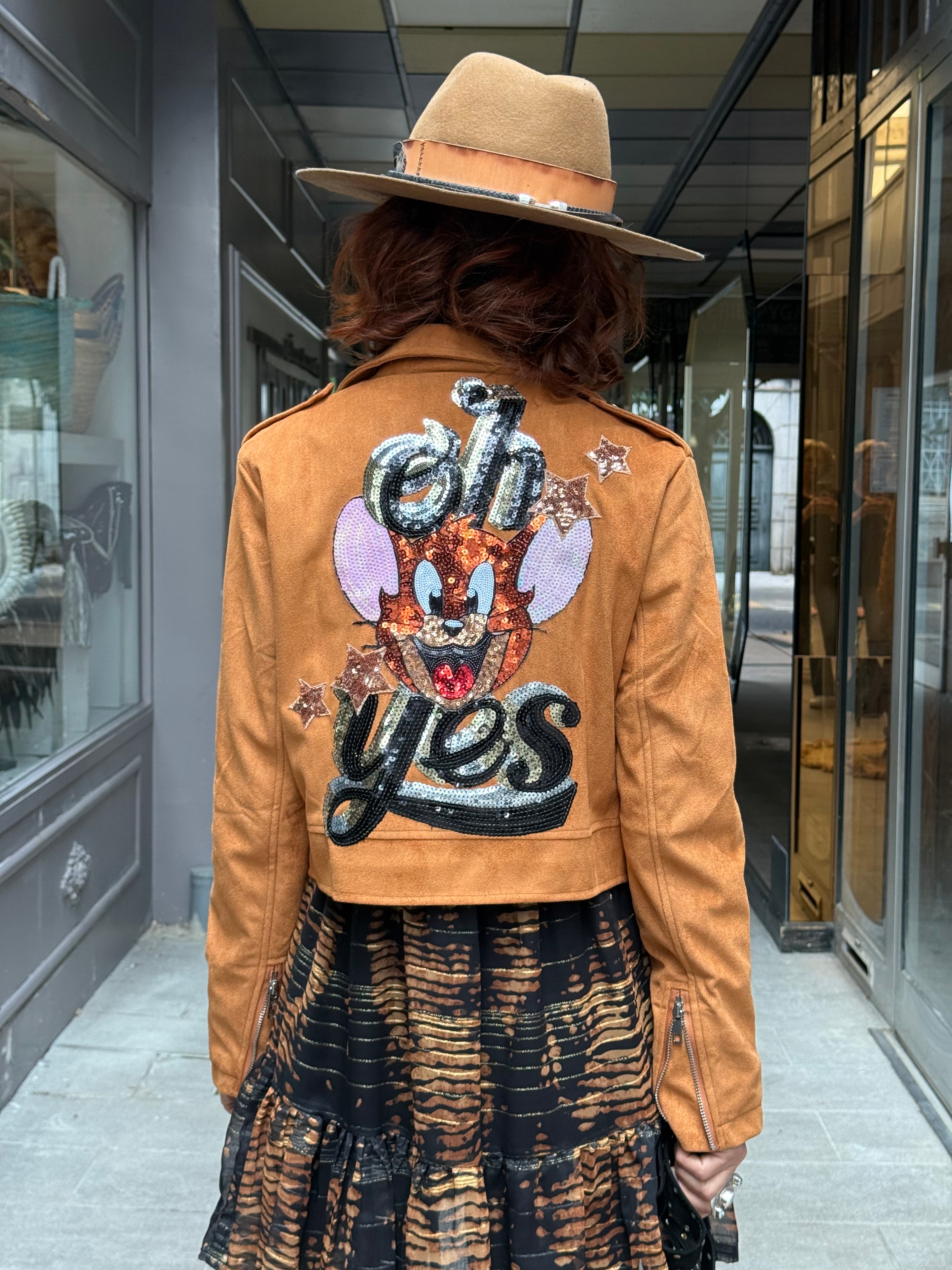 Blouson Perfecto Poupée de Soie