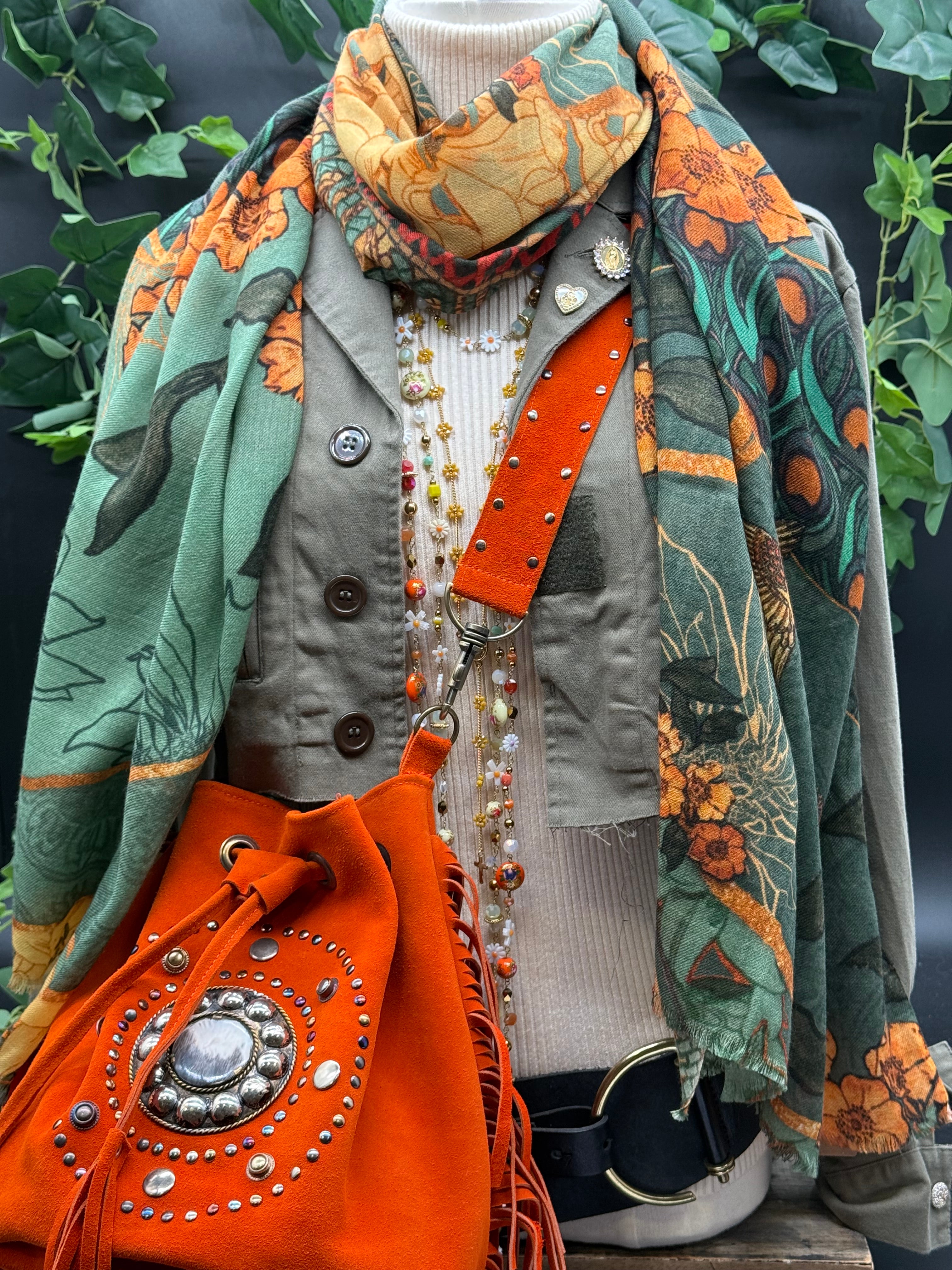 Écharpe Cachemire Brokante