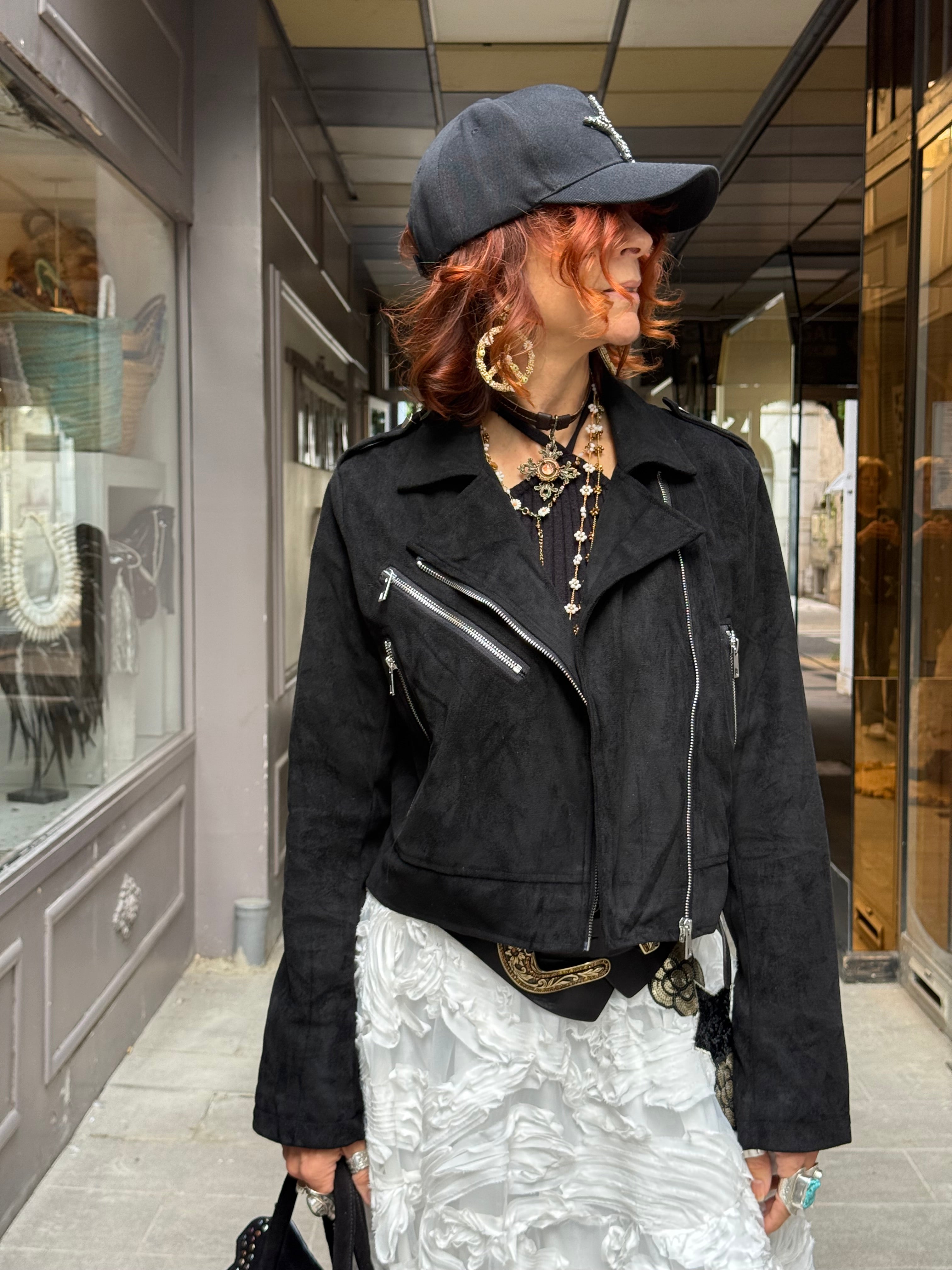 Blouson Perfecto Poupée de Soie