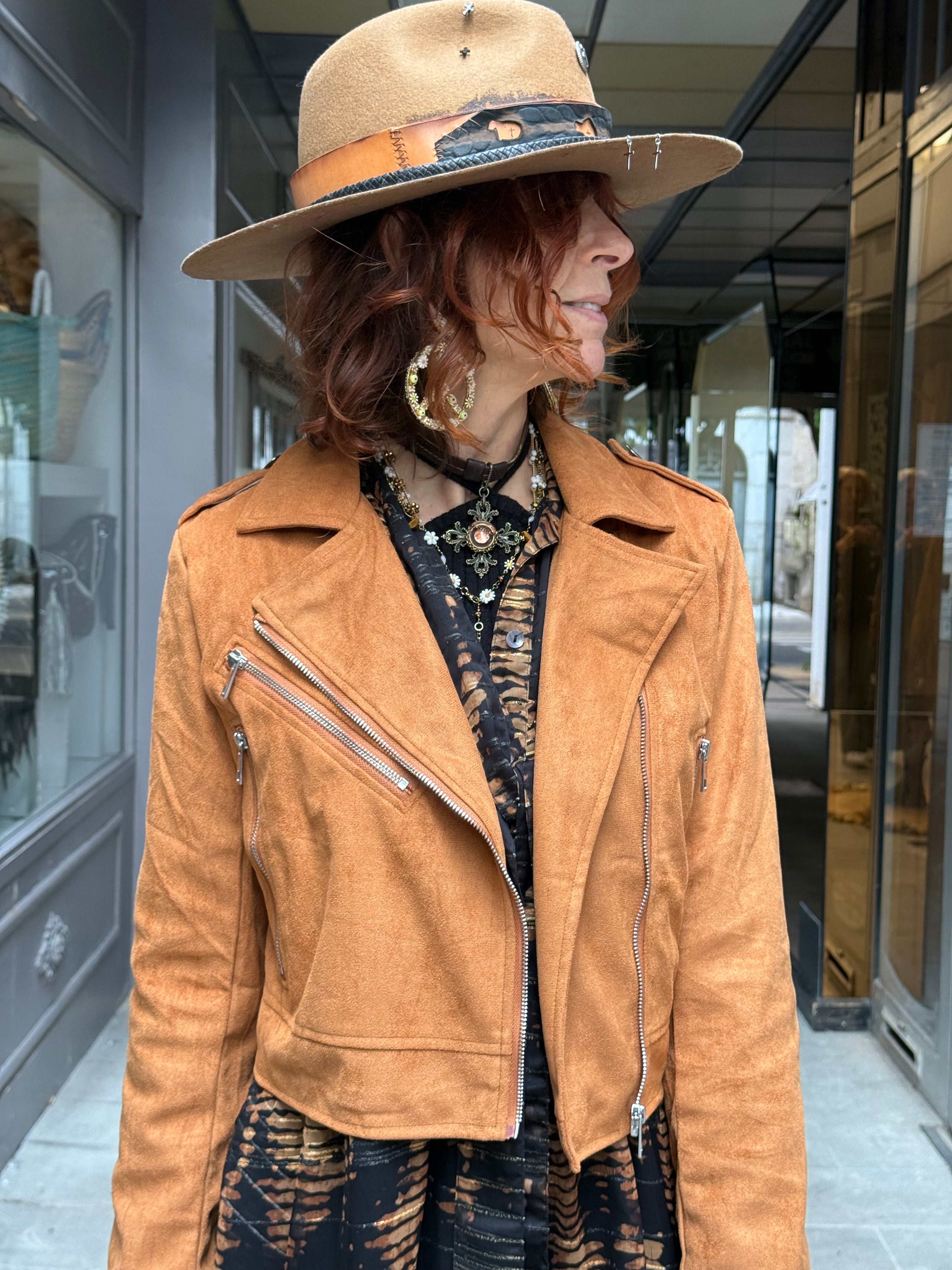 Blouson Perfecto Poupée de Soie