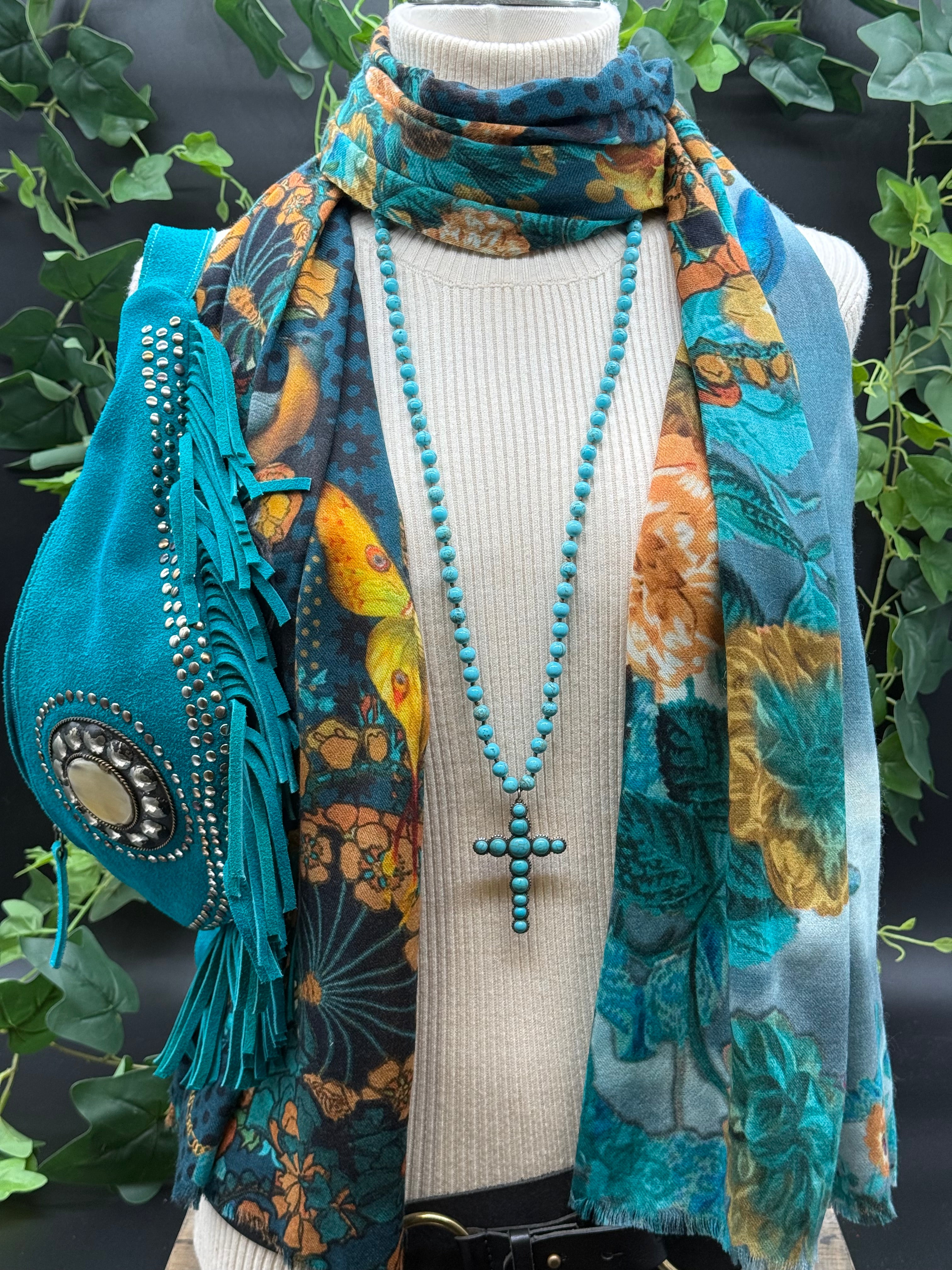 Sautoir Croix Shabada