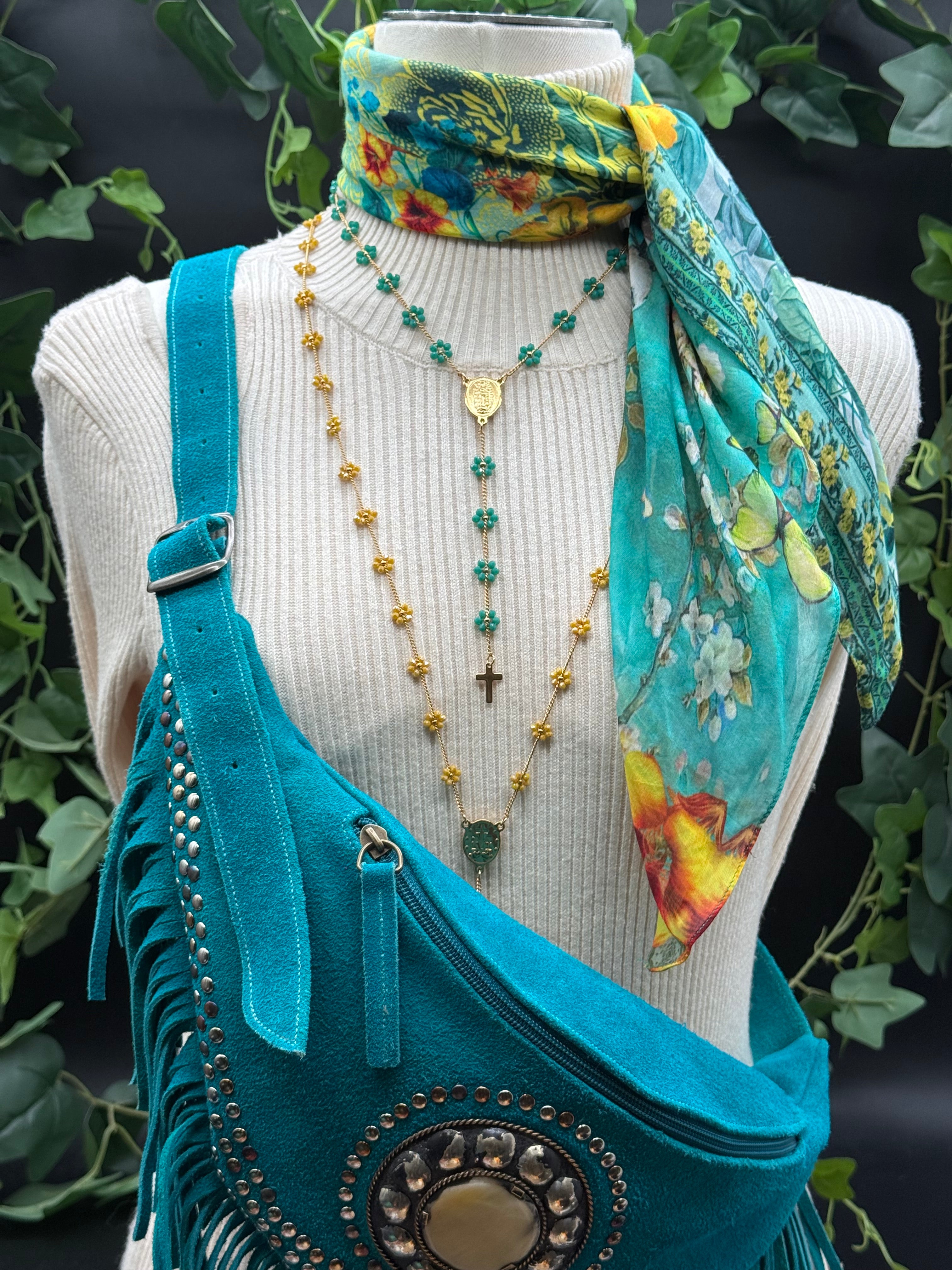 Carré Modal Aphrodite Citron Brokante