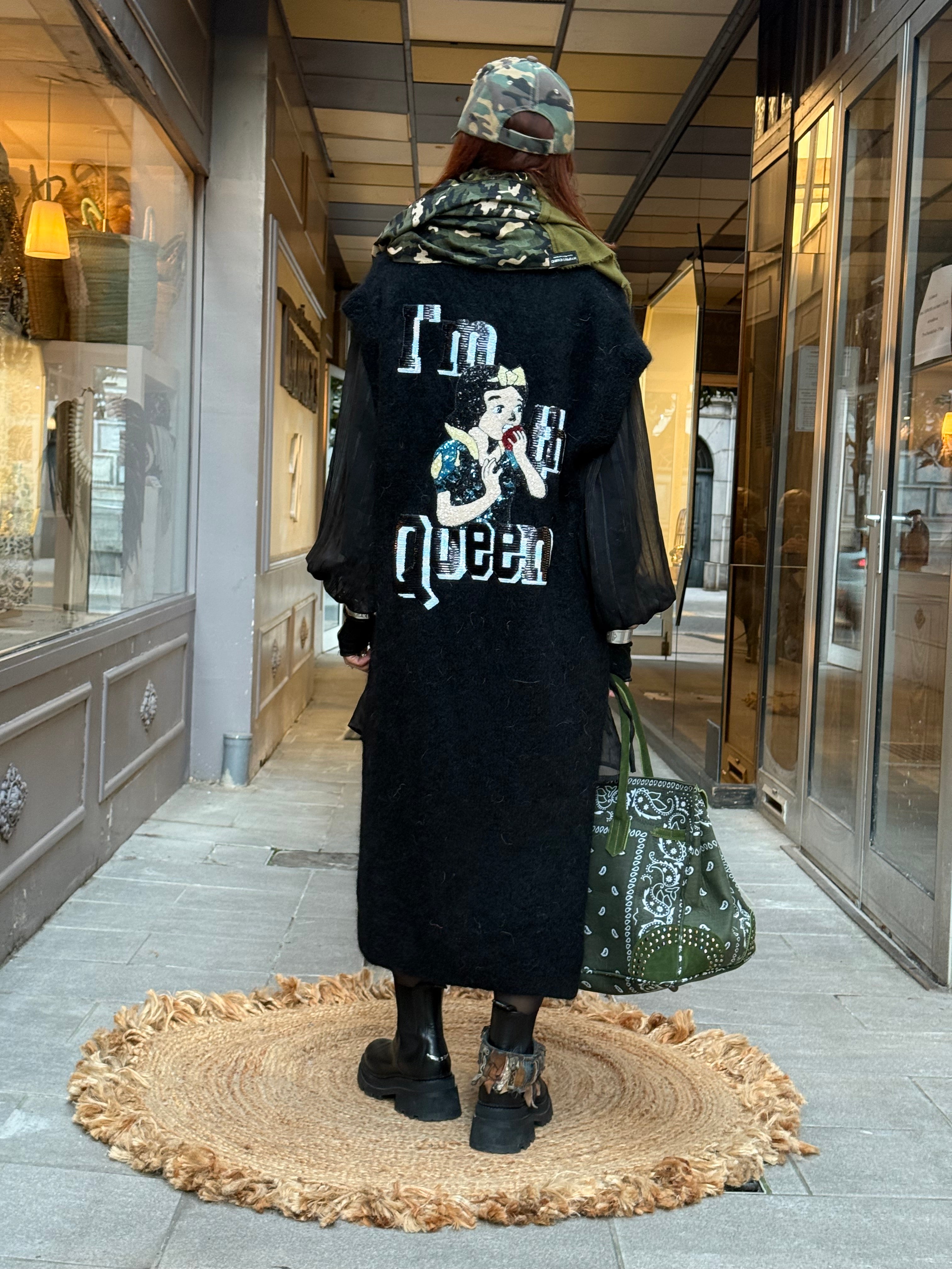 Gilet long sans manche Poupée de Soie