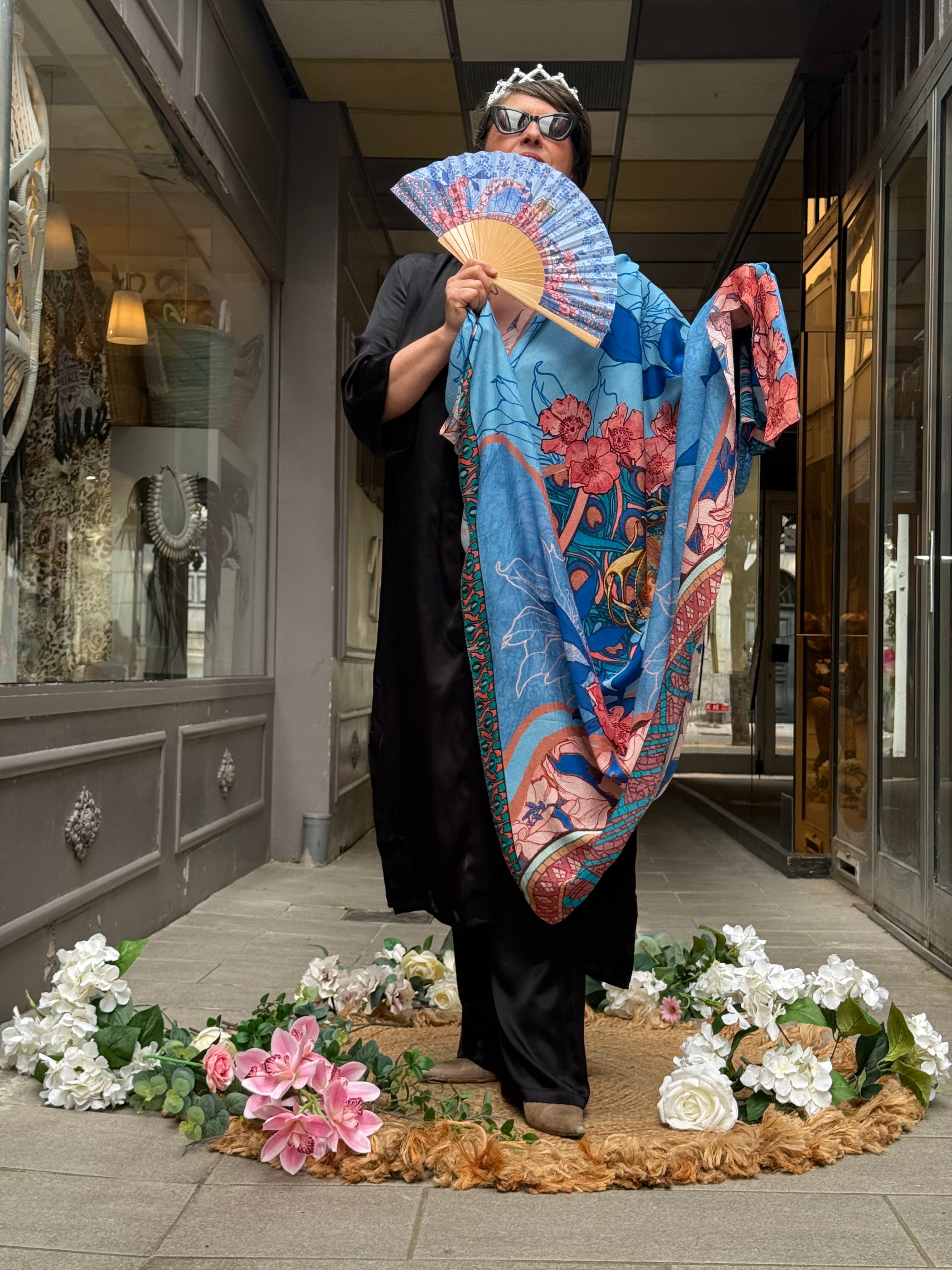 Grand Carré Modal Éveil Topaze Brokante