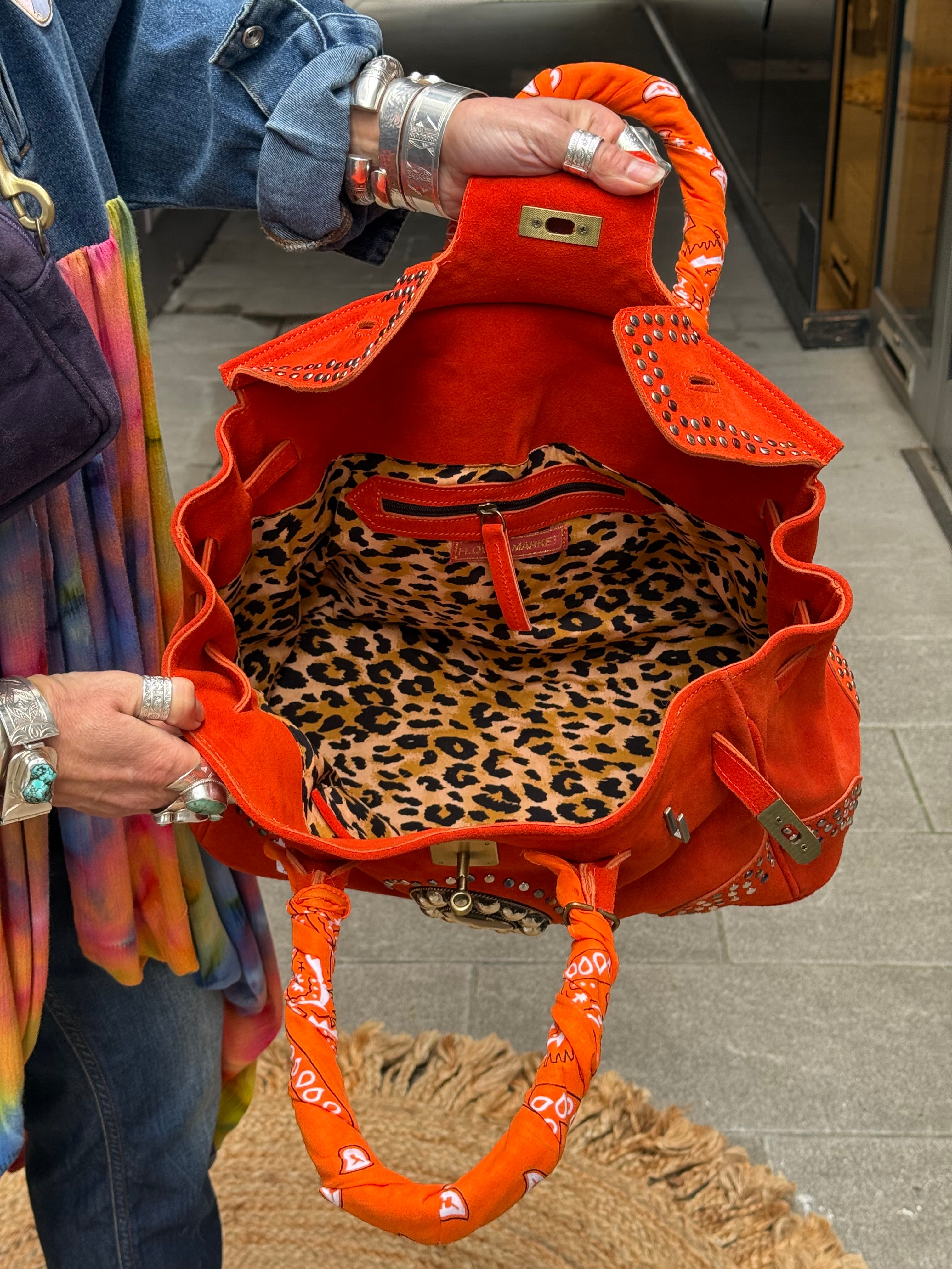 Mini Sac Kelly Flower Market