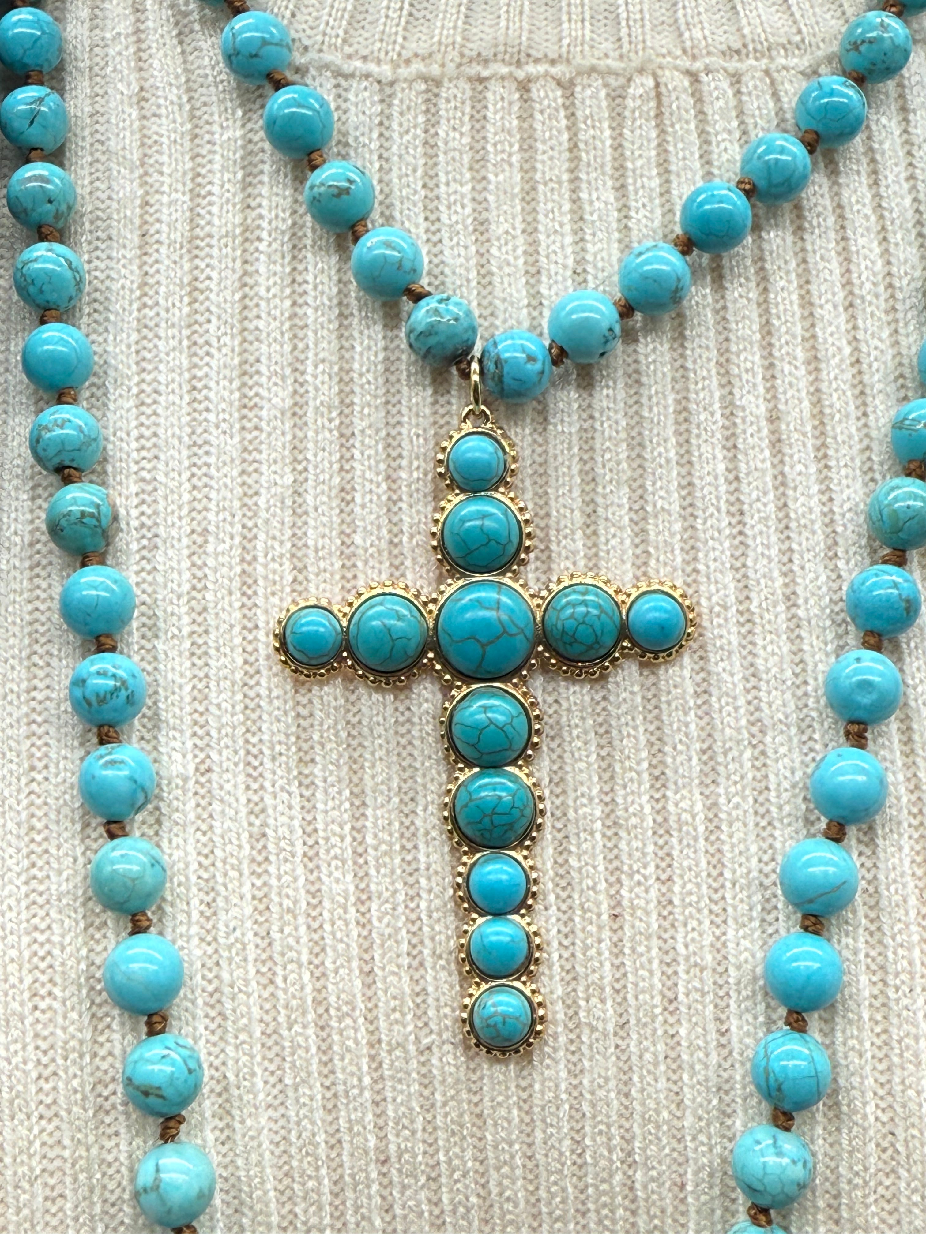 Sautoir Croix Shabada