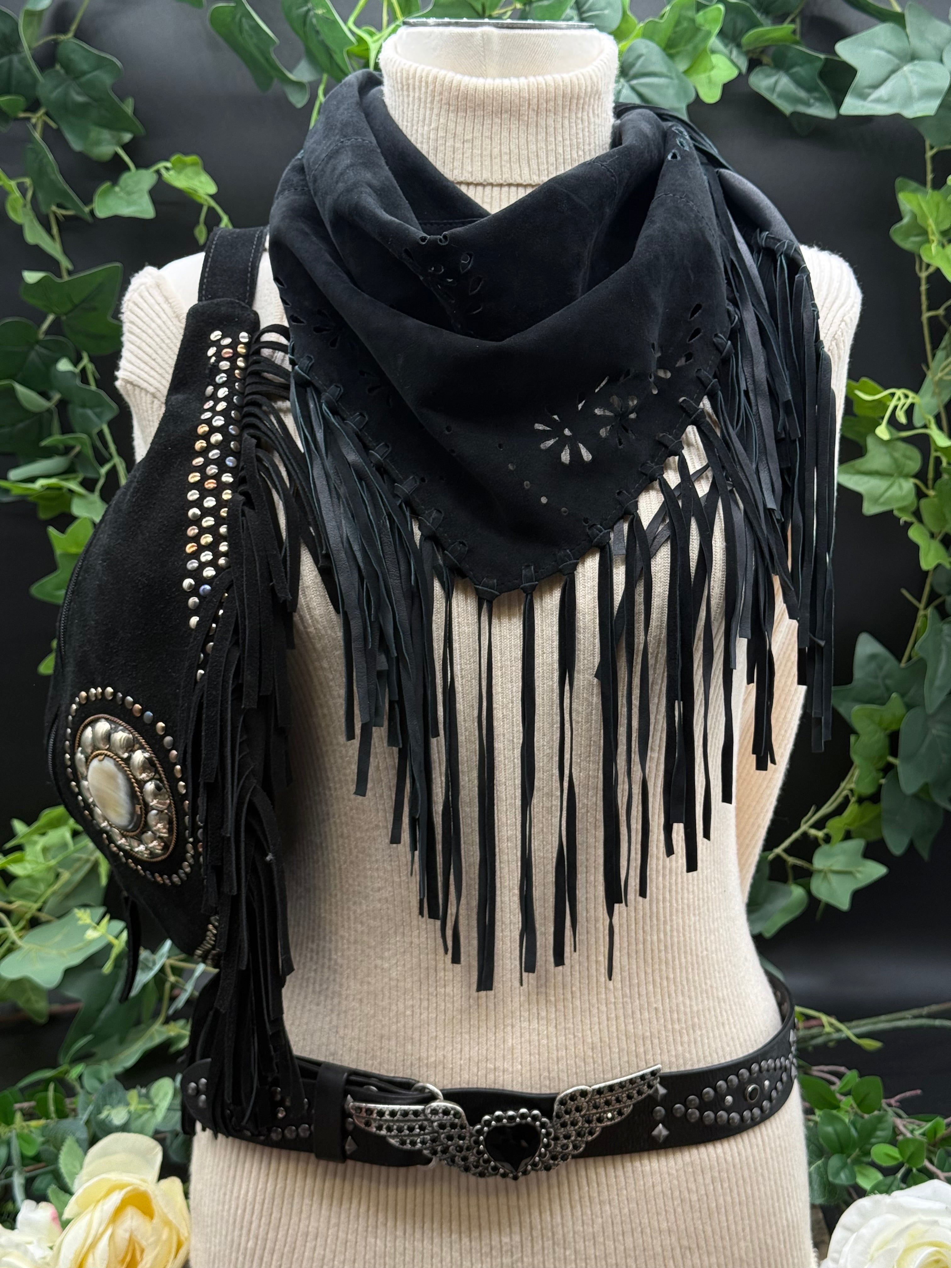 Ceinture Cuir Rivets Yolète