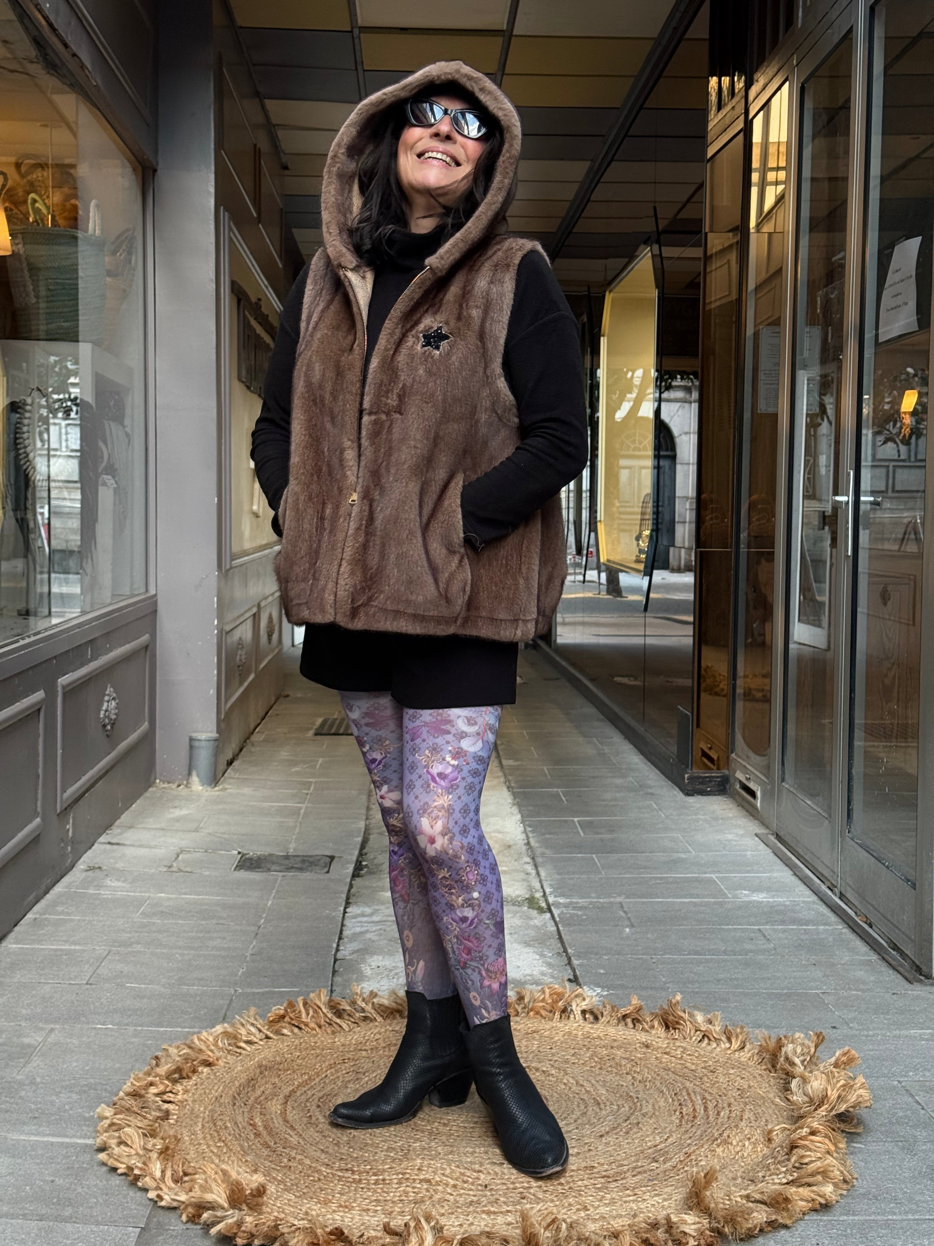 Gilet sans manche Poupée de Soie