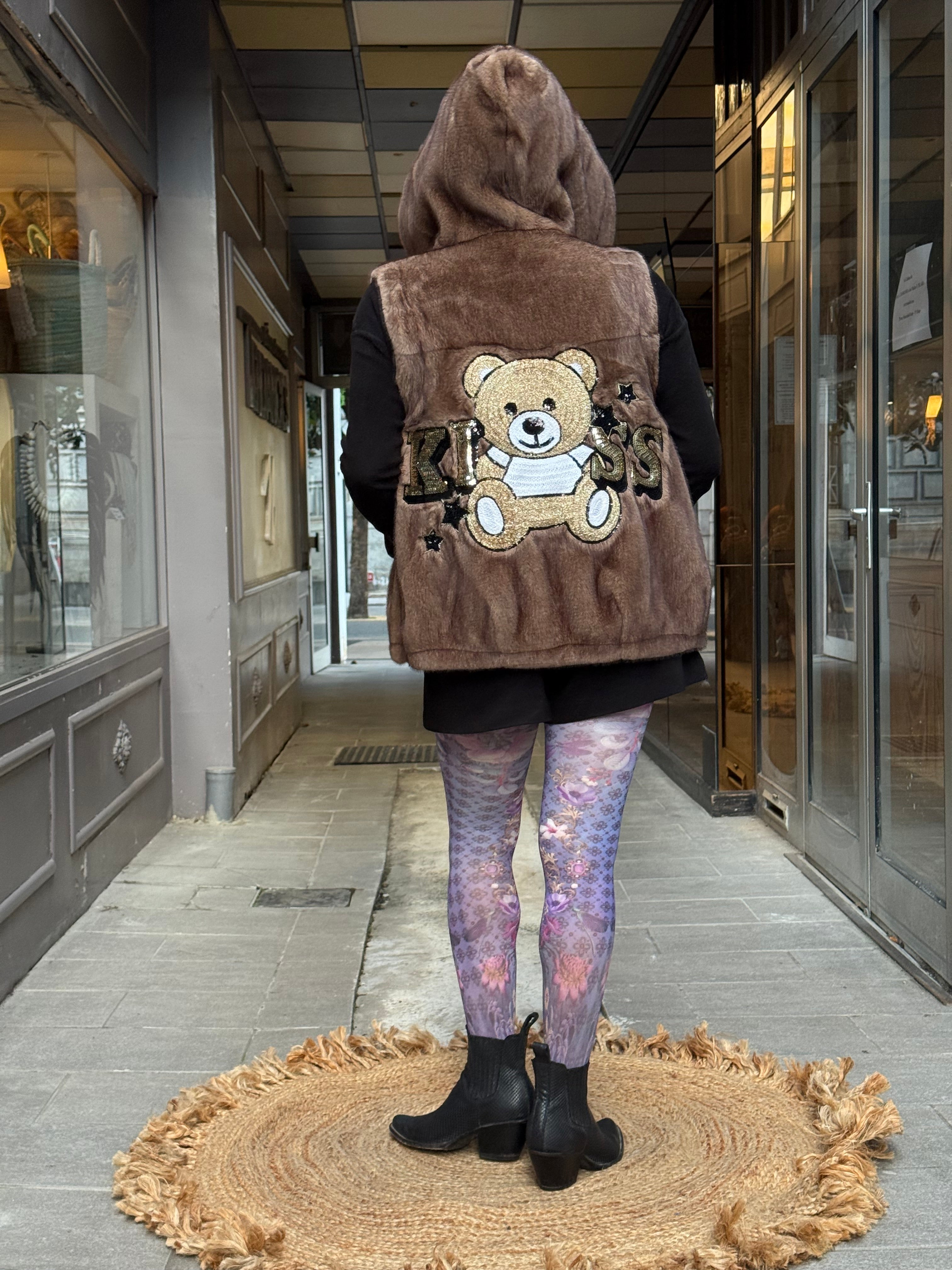 Gilet sans manche Poupée de Soie