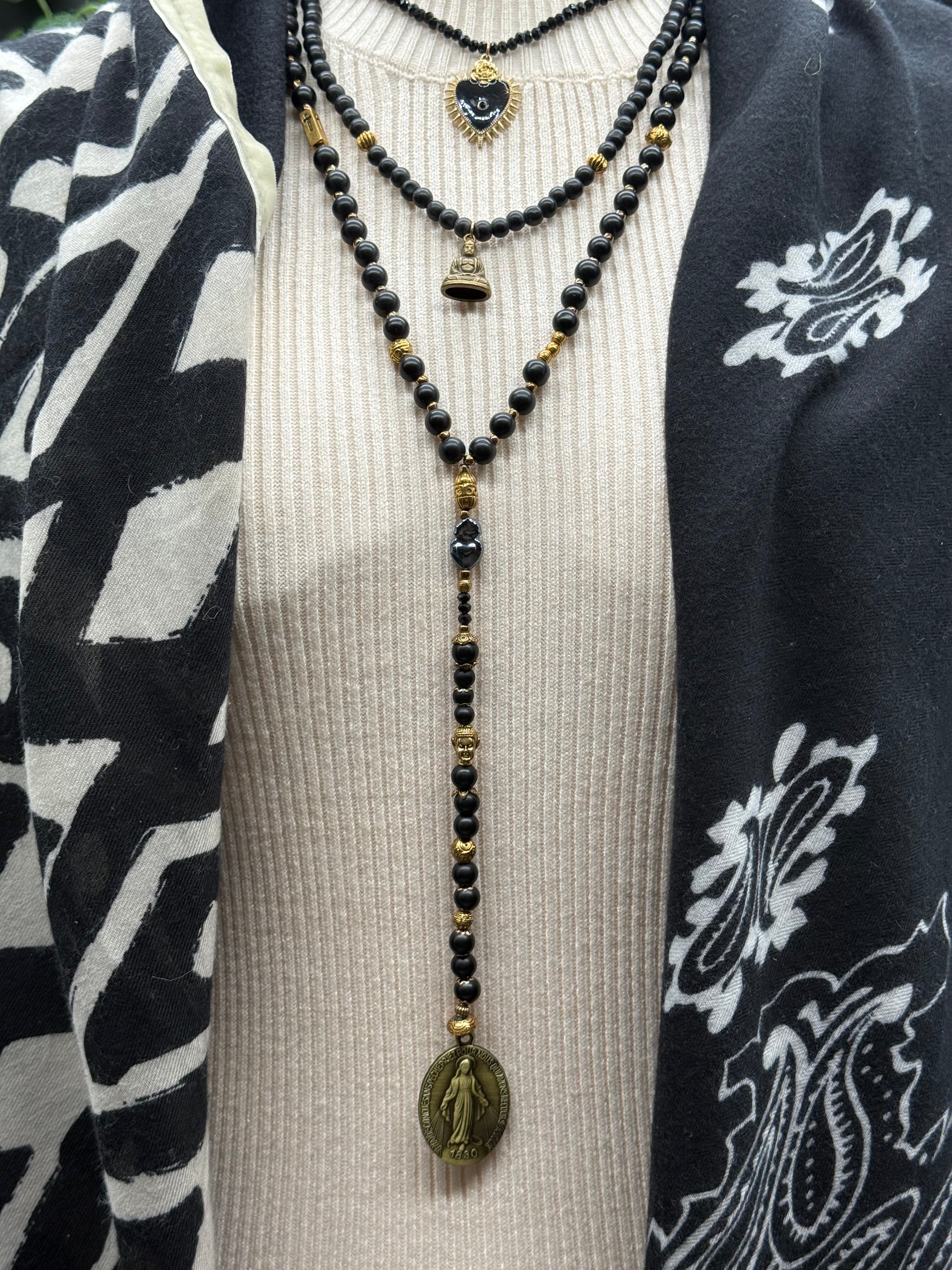 Sautoir T’as vu la Vierge!?