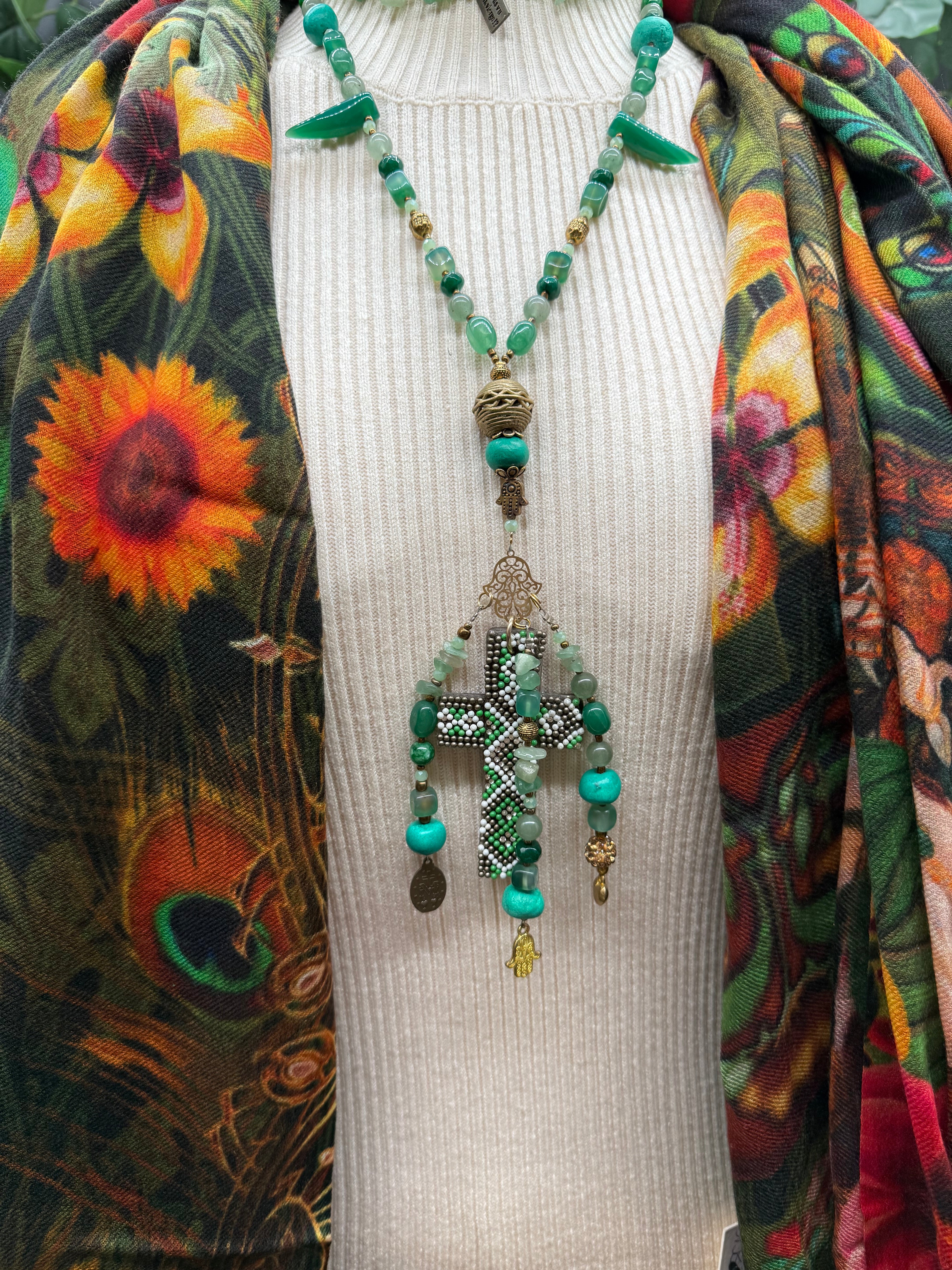 Sautoir T’as vu la Vierge!?