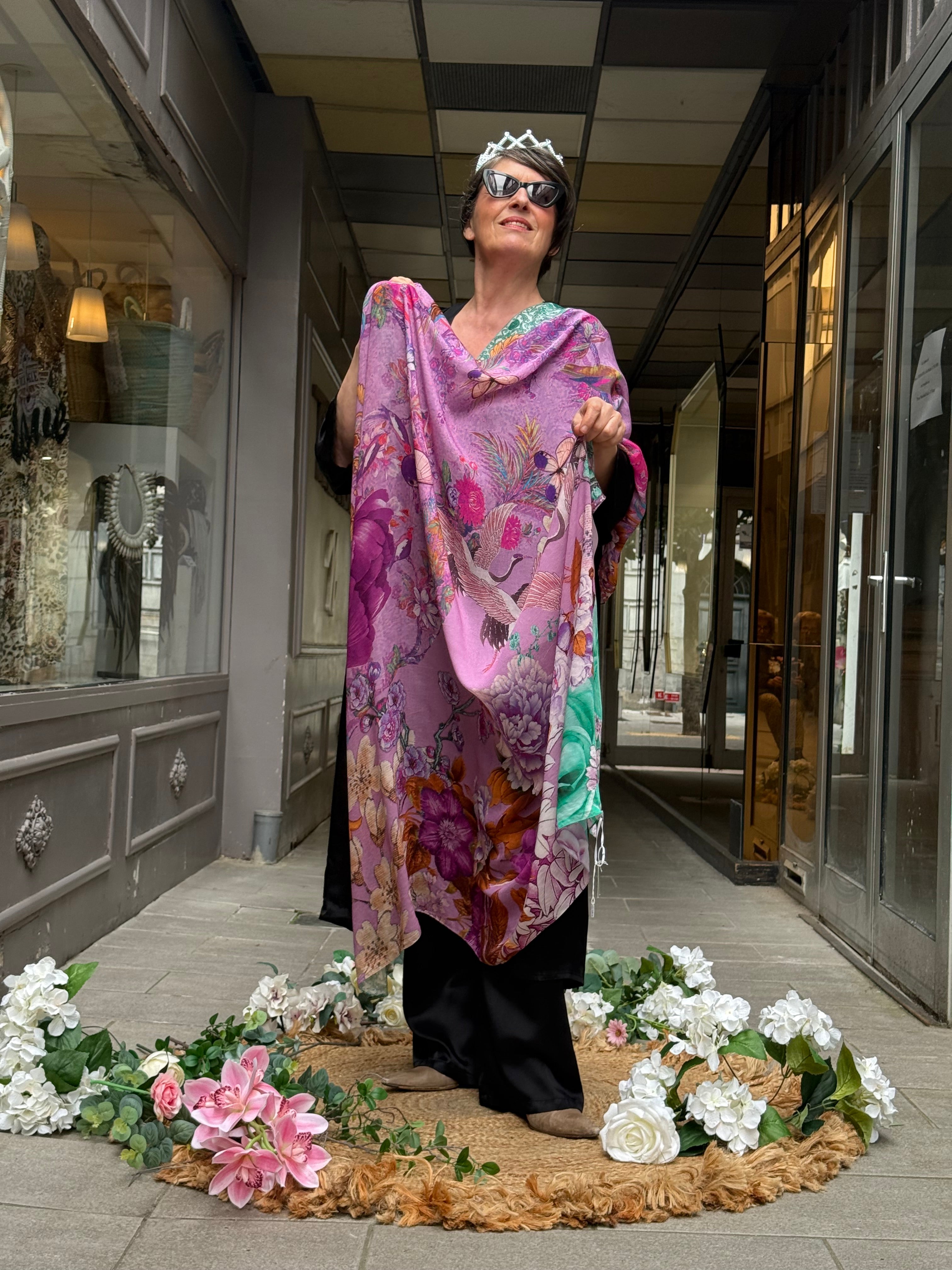 Grand Carré Modal Fuji Améthyste Brokante