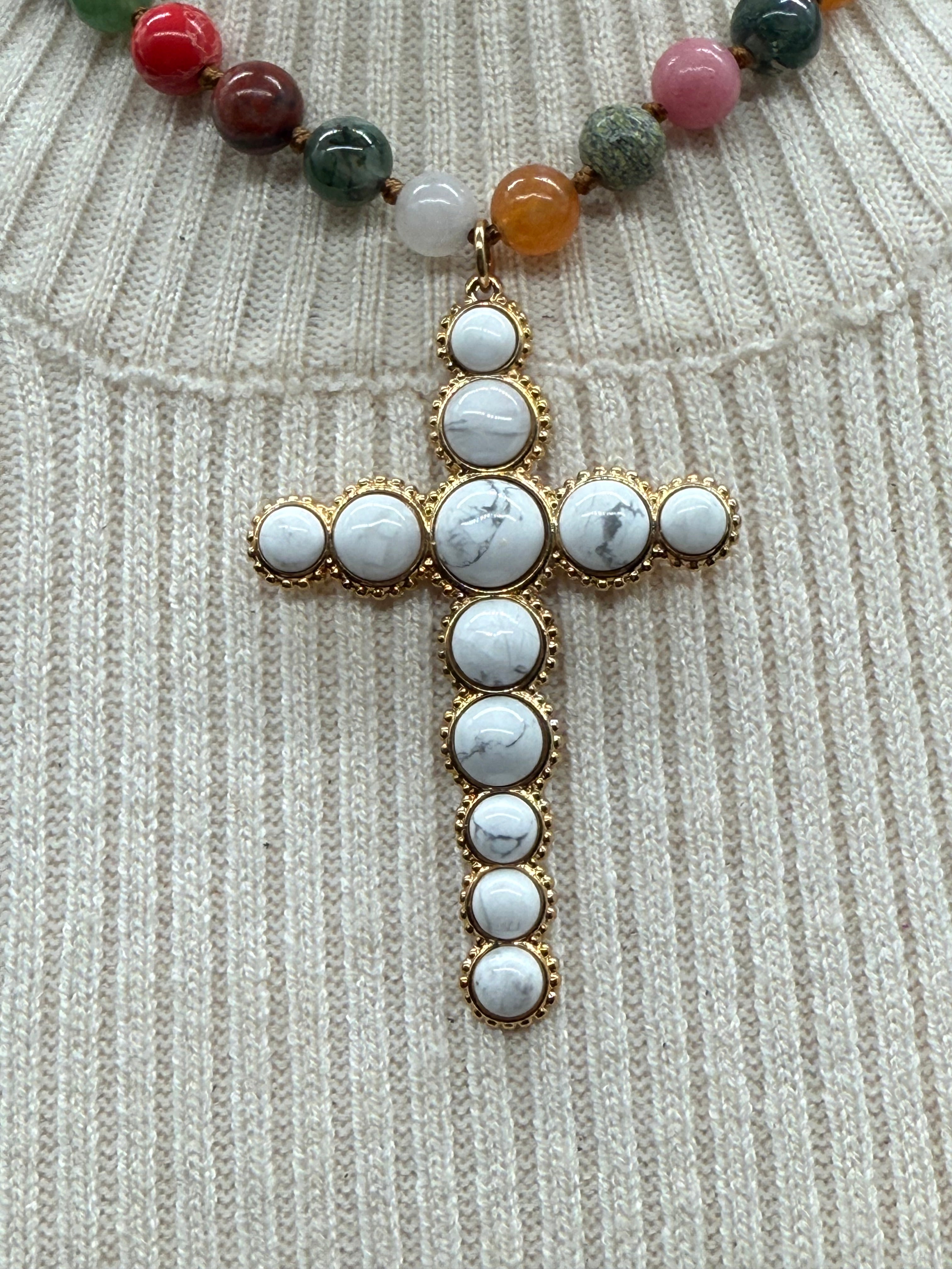 Sautoir Croix Shabada