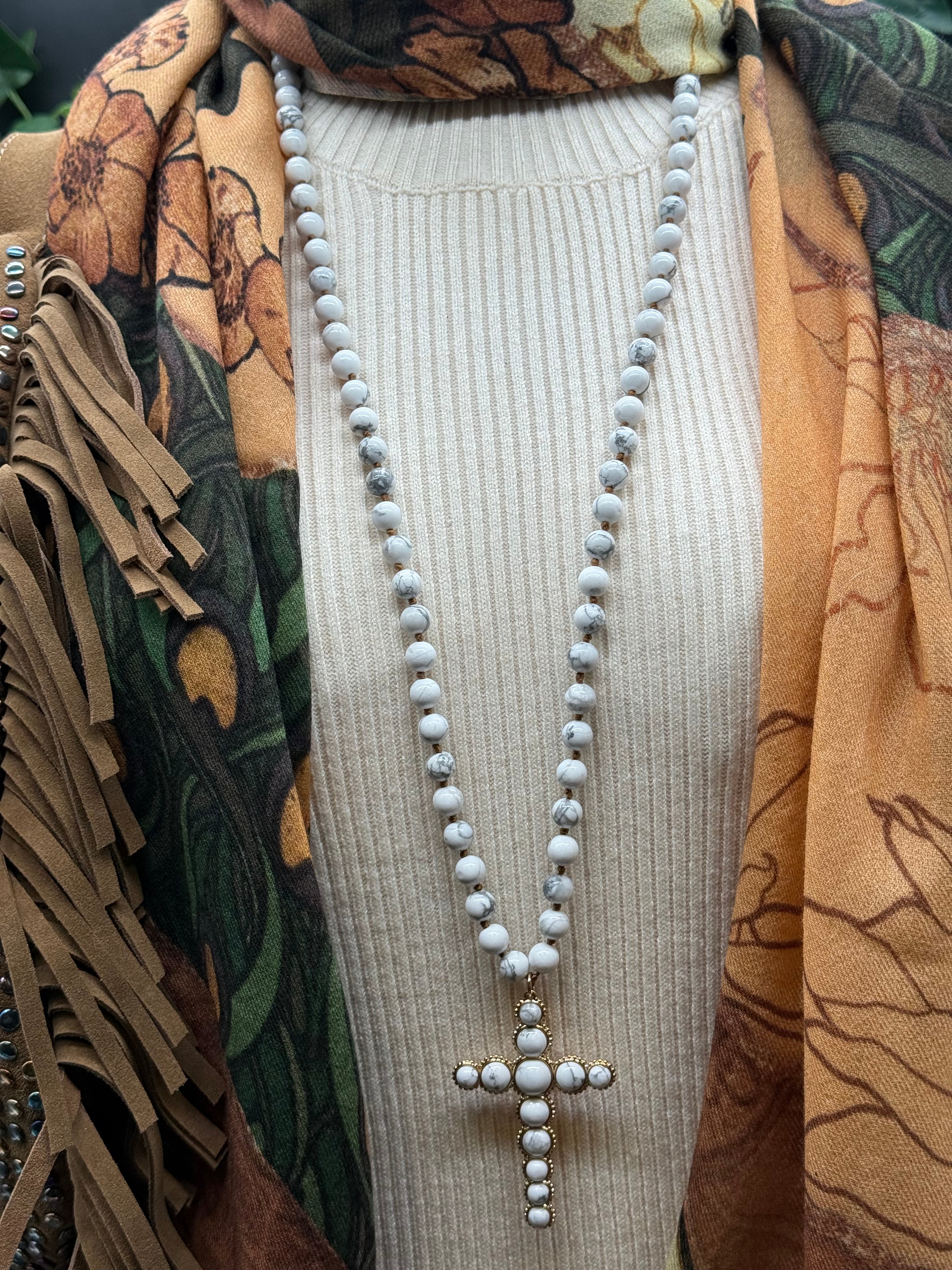 Sautoir Croix Shabada