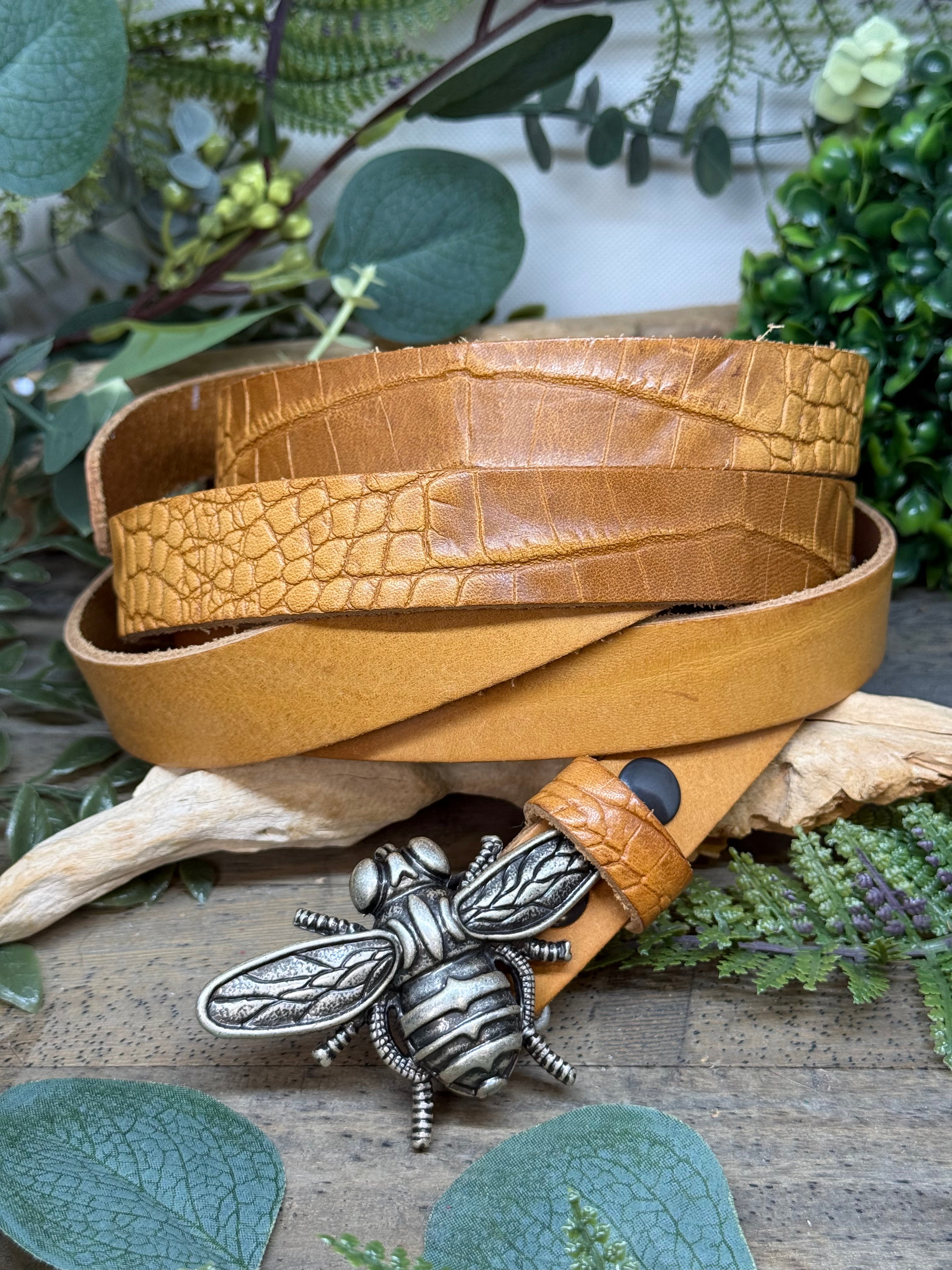 Double Ceinture Cuir Yolète