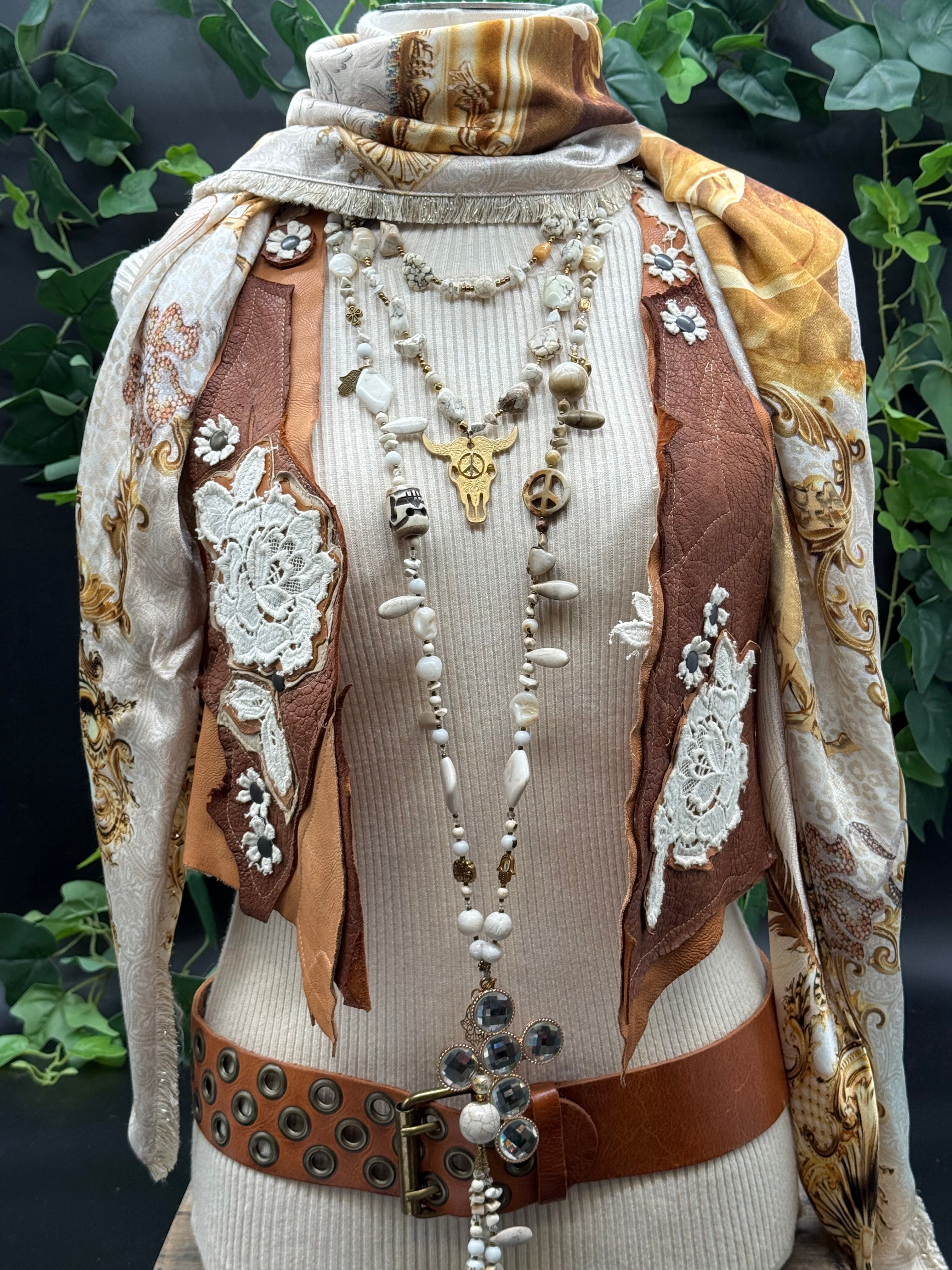 Sautoir Buffle T’as vu la Vierge!?