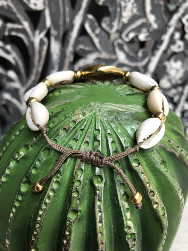 Bracelet Cauri doré Hypnochic