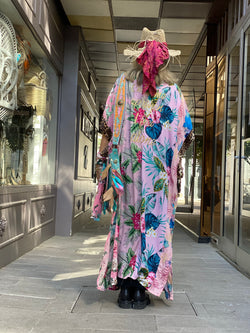 Kimono Long Fleur de Pirate