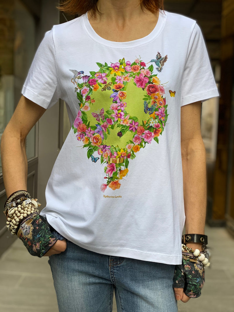 T-shirt Peacefull Rosegarden Katherina Loretta