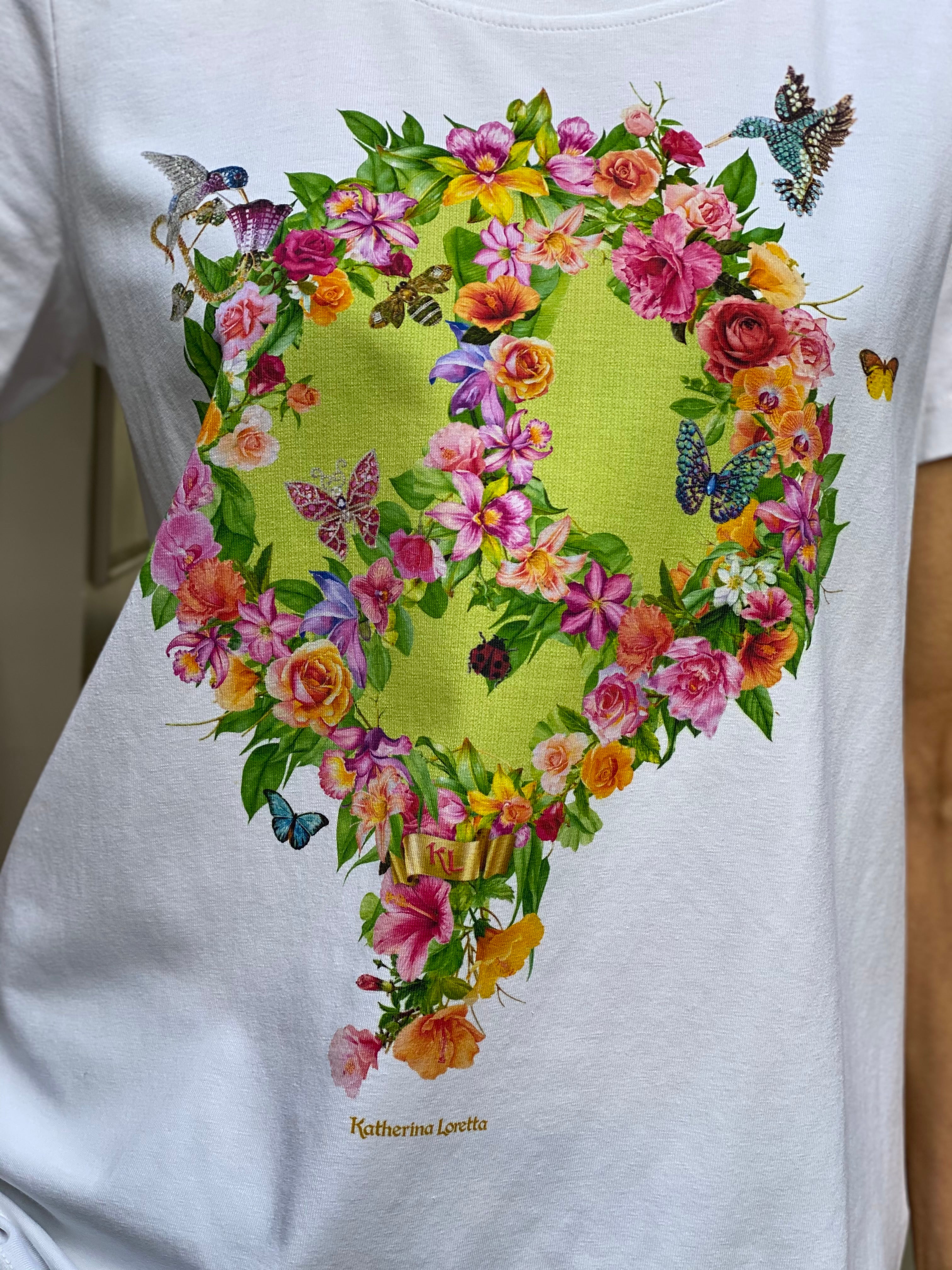 Peacefull Rosegarden Katherina Loretta T-Shirt