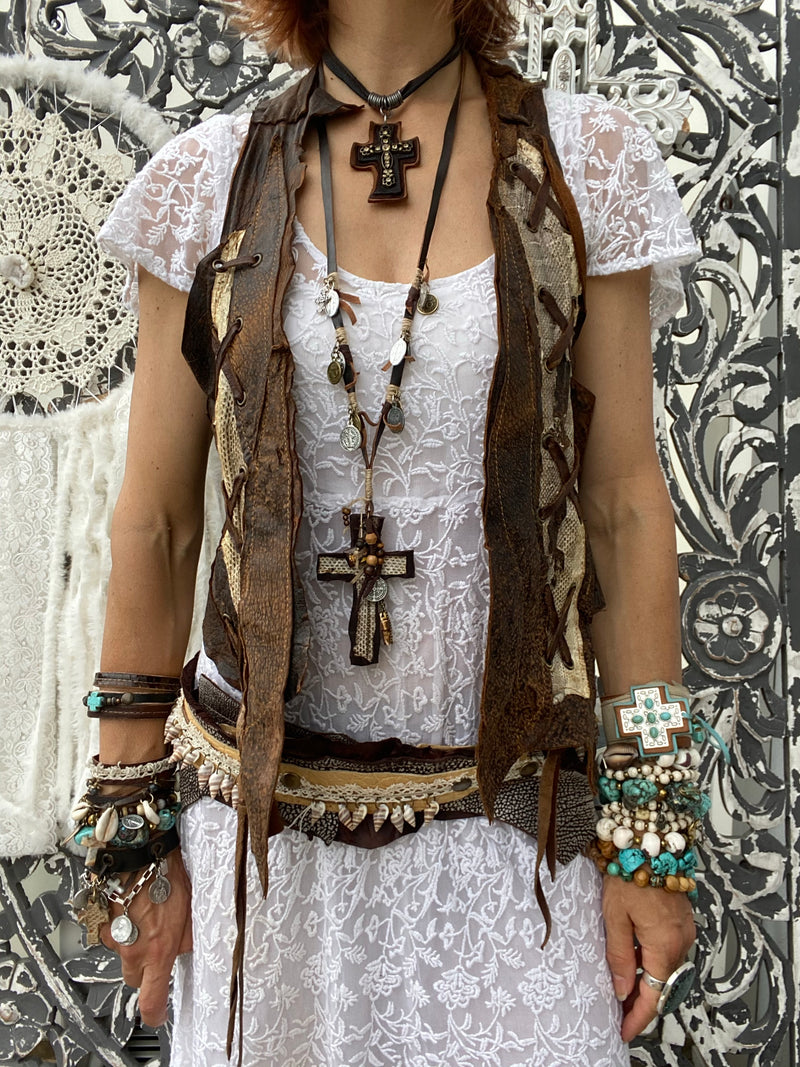 Ceinture Tahora Iguan Atypikskin