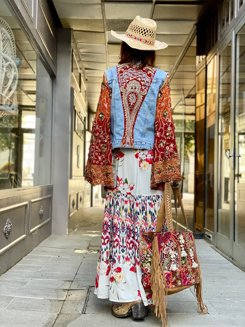 Jupe longue Fleur de Pirate