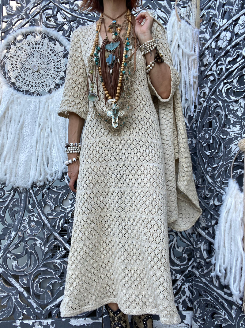 Robe Birkin Costarica Gold Sundress