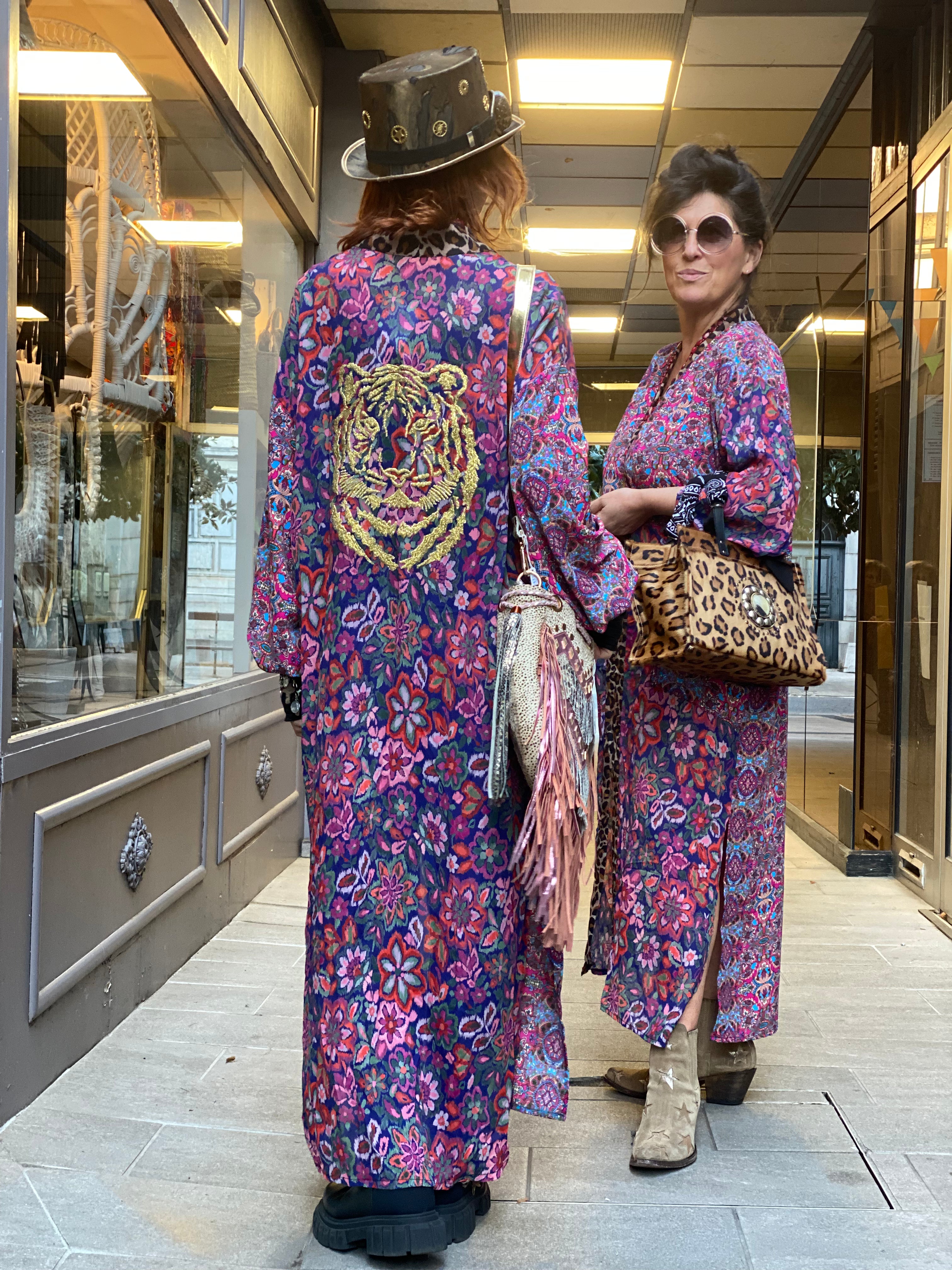 Robe Kimono Fleur de Pirate