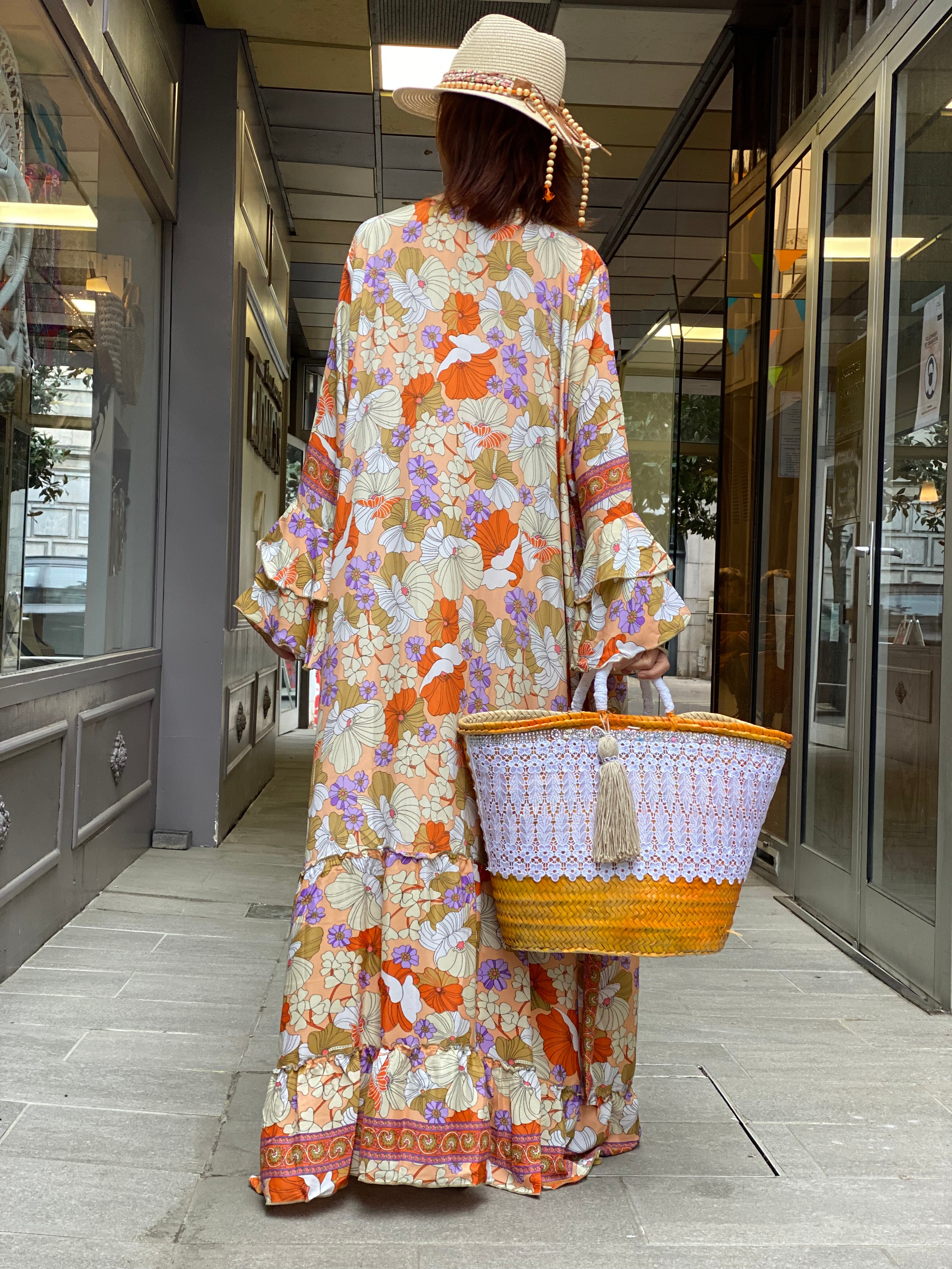 Joy Flower Nomad Sissi Kimono Dress