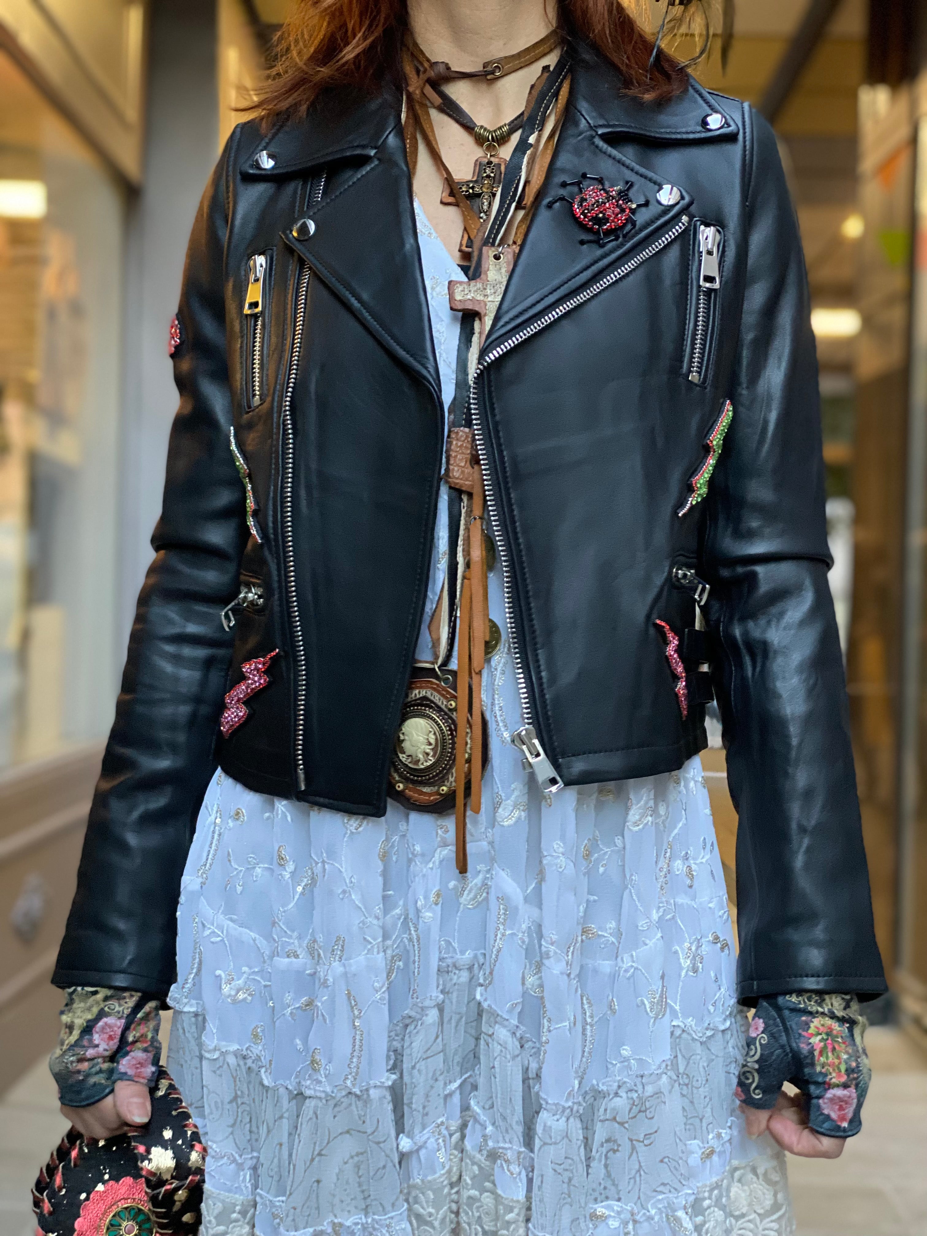 Silk Doll Leather Jacket