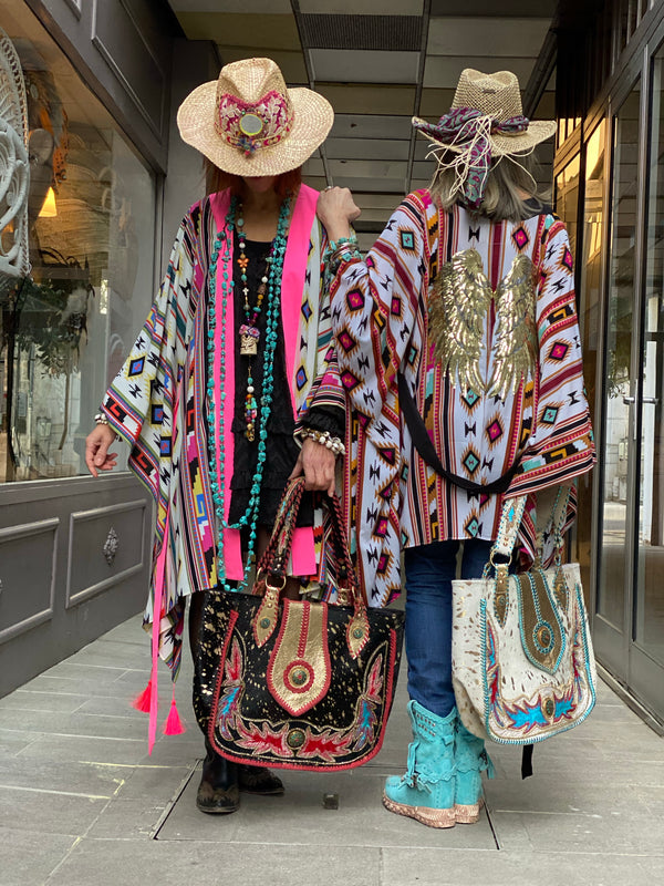 Kimono Navajo Boho Ailes  Mystique Beach