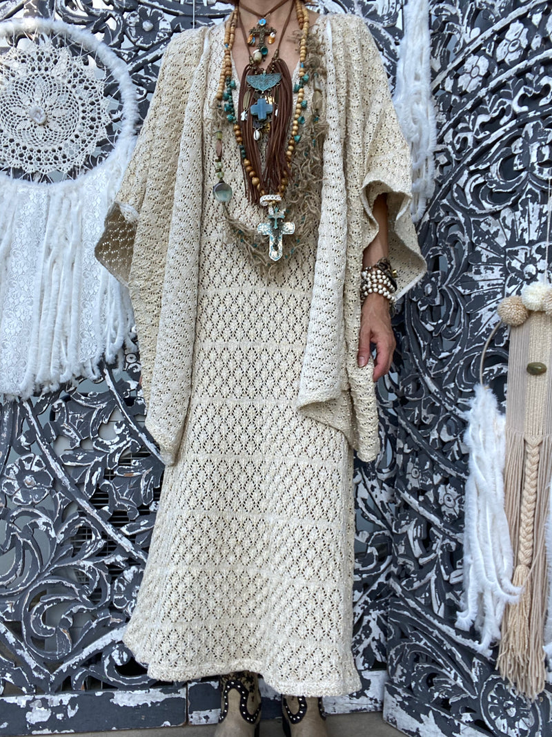 Robe Birkin Costarica Gold Sundress