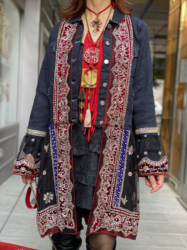 Veste Jean Saree Faïza Mamz’elle Zoé