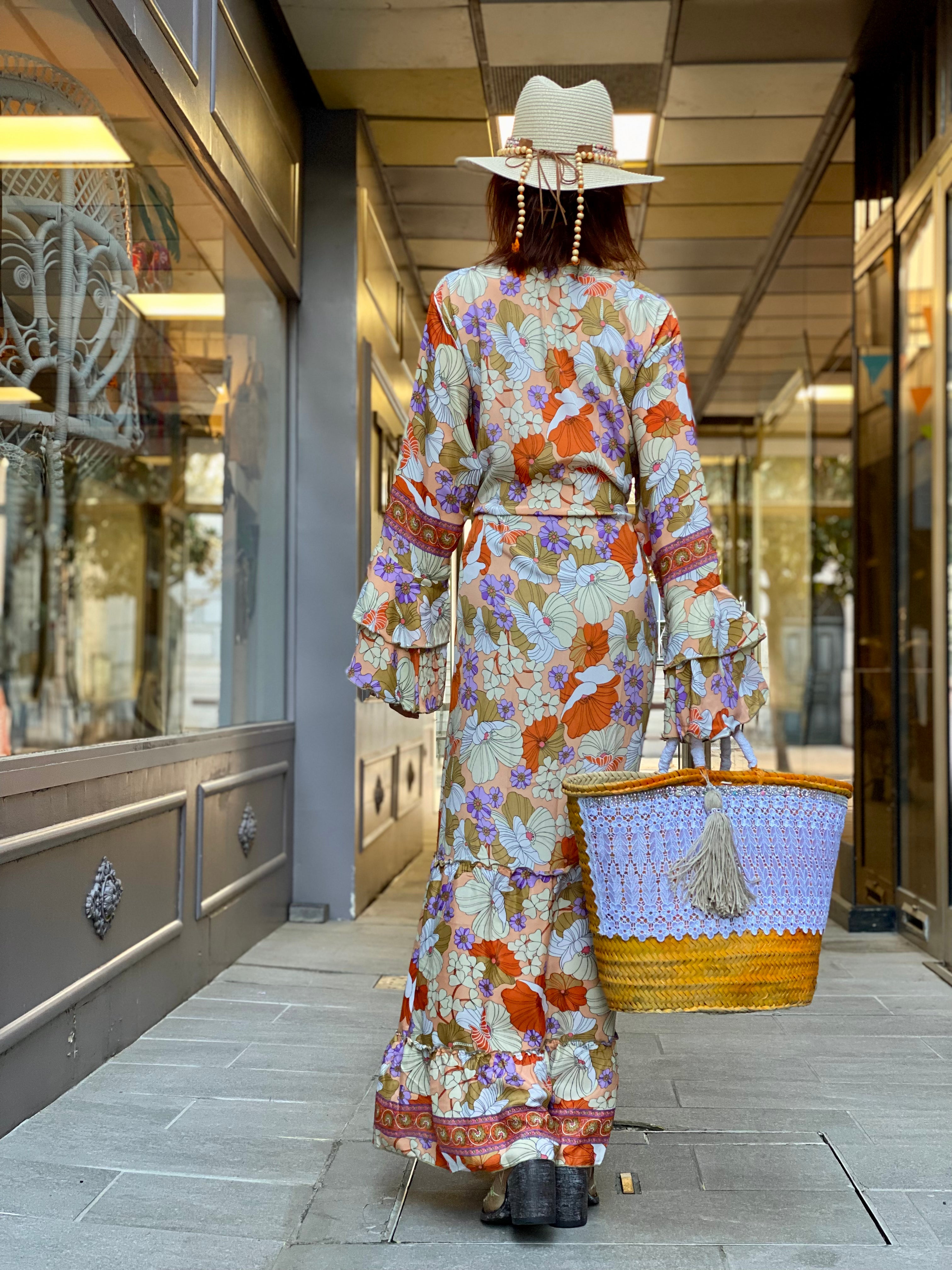 Joy Flower Nomad Sissi Kimono Dress