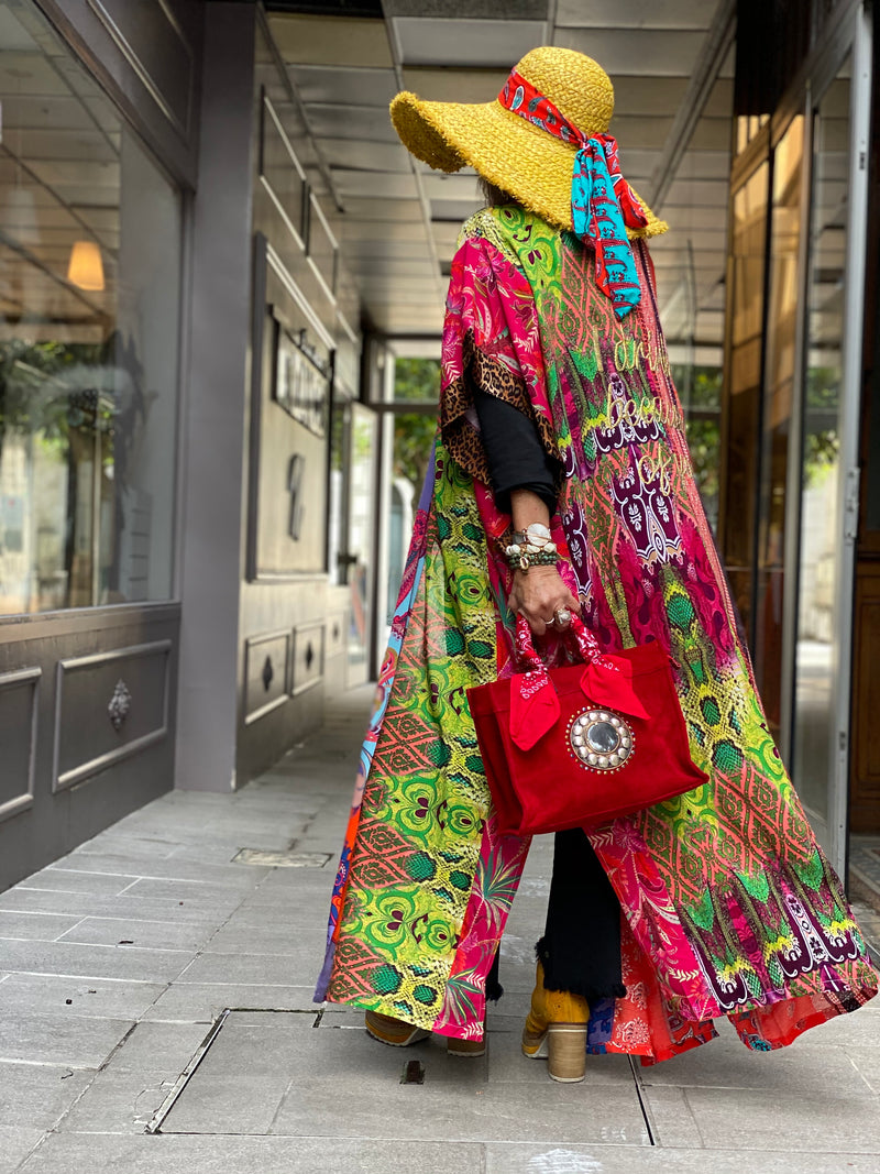 Kimono Long Fleur de Pirate