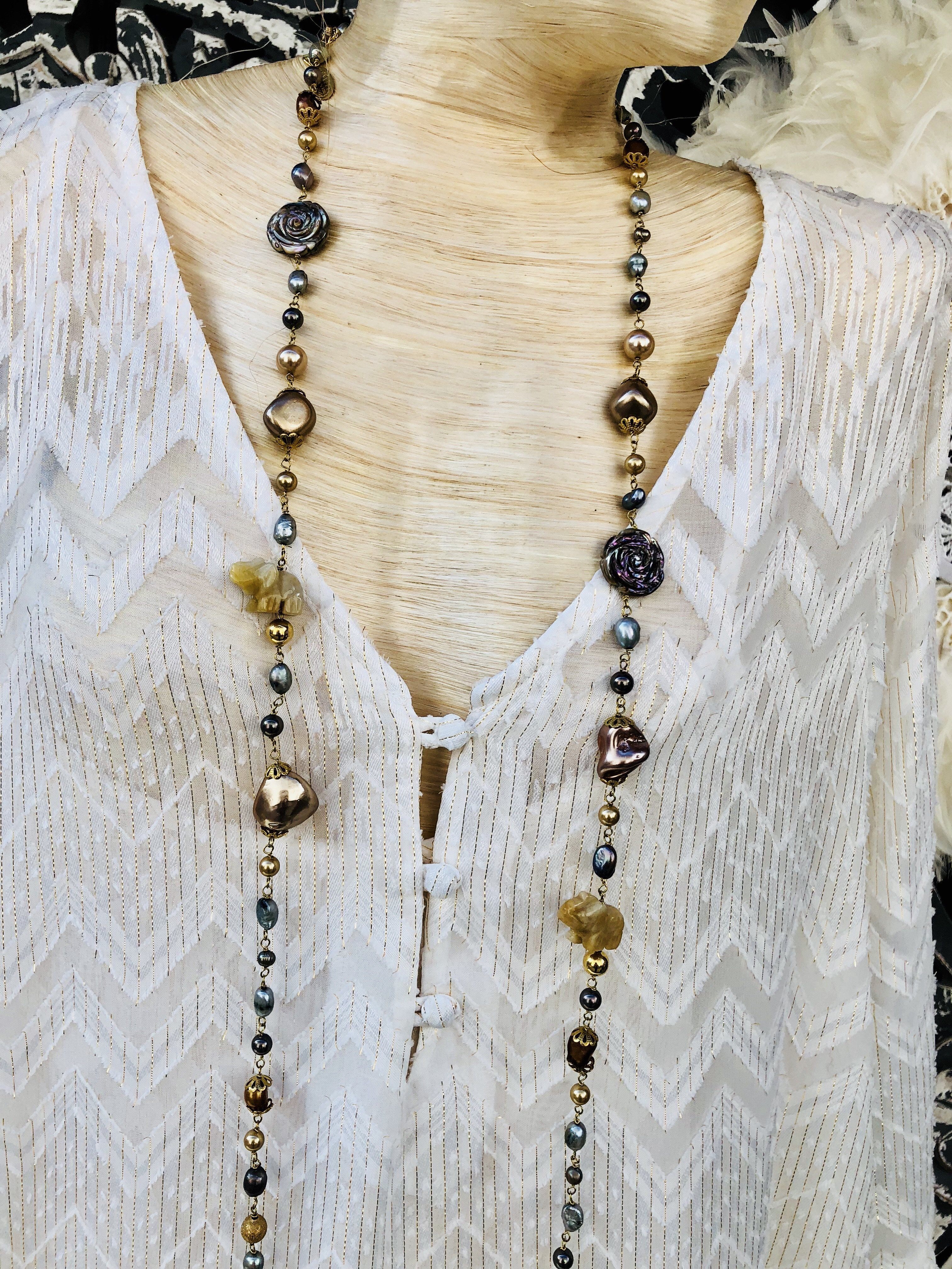 Lisette Mother-of-Pearl Necklace Hypnochic