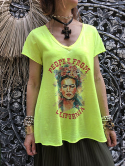 Tee-shirt Léo Frida Kalifornia Dream